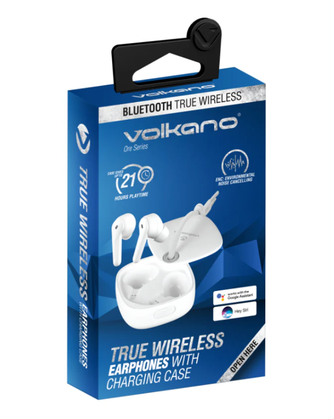 Ore Series TWS Earphones White - Image 2