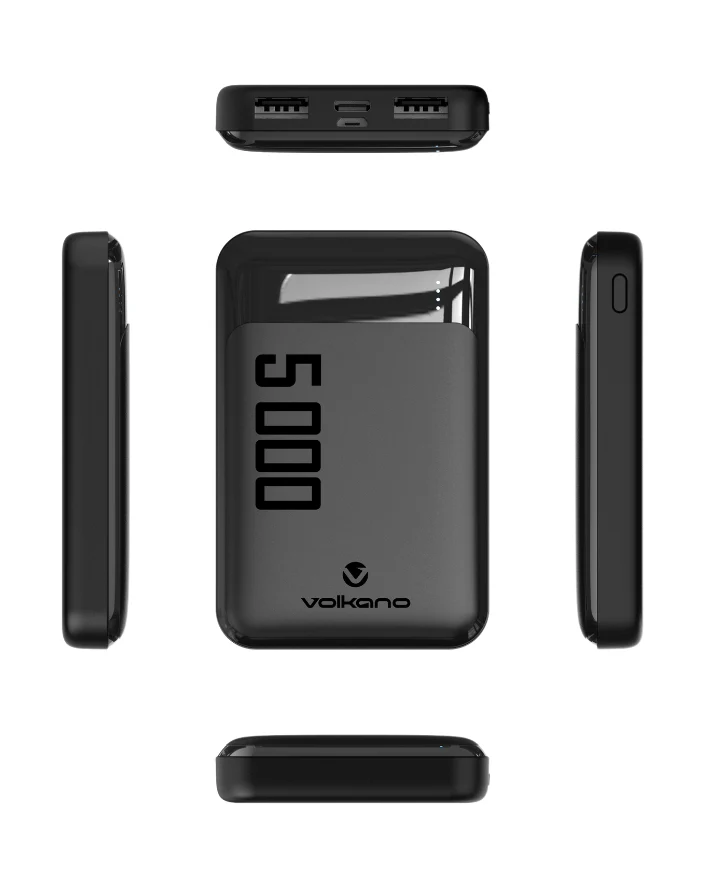 Punch Series 5000mAh Power Bank Black - Image 4