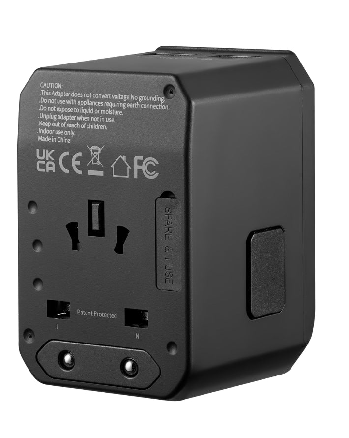 Jetsetter Series 45W PD Travel Adaptor Laptop Charger Black - Image 4
