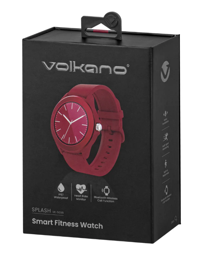 Splash Series Smart Watch Red - Image 2