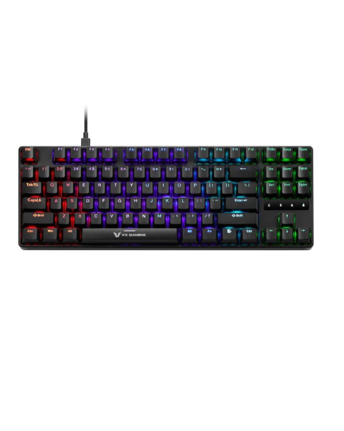 Gaming Hermes Keyboard - Black - Image 2