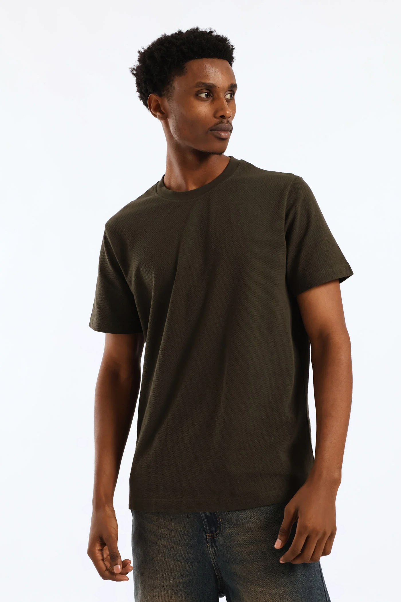 Waffle Tee - Fatigue - Image 2