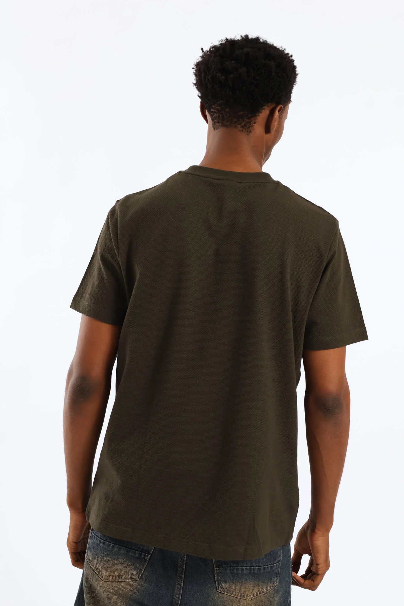 Waffle Tee - Fatigue - Image 4