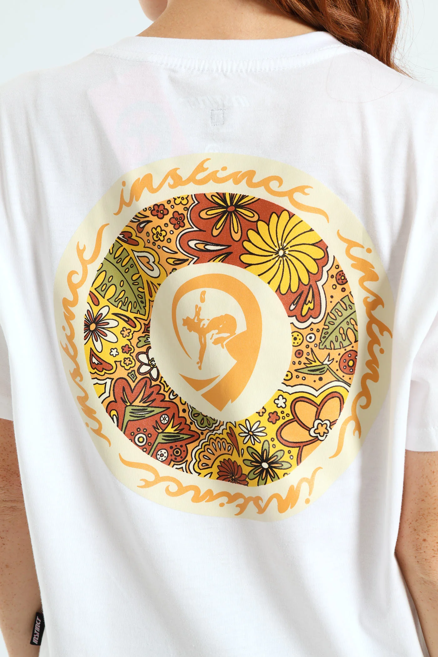 Wall Flower Tee - White - Image 2
