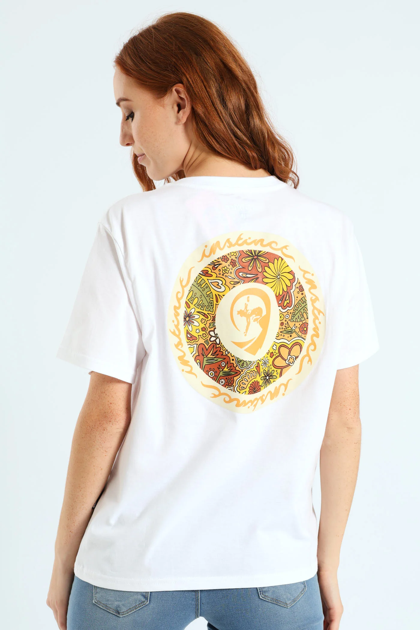 Wall Flower Tee - White - Image 3