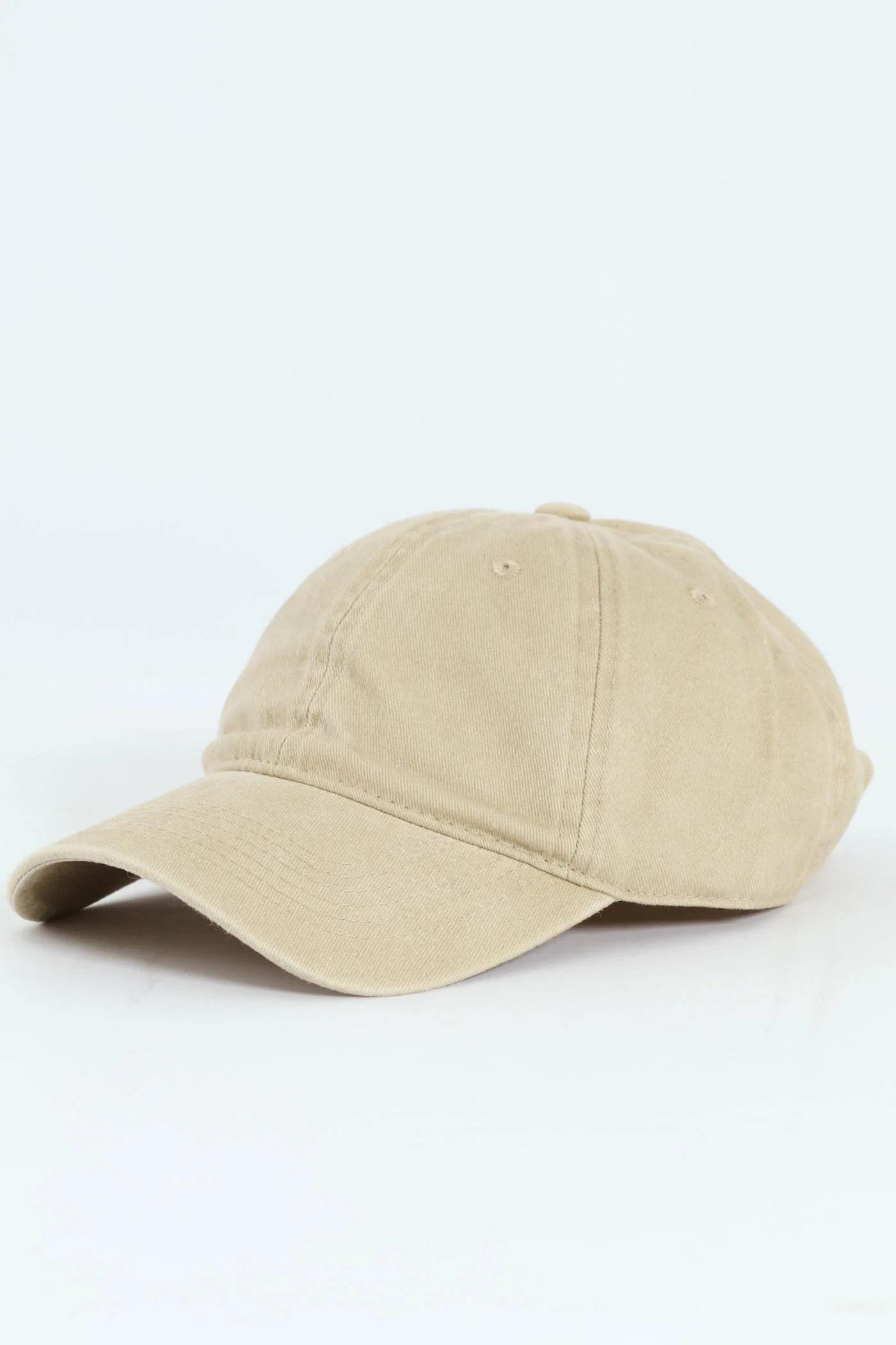 Washed Twill Peak - Cream - Image 2