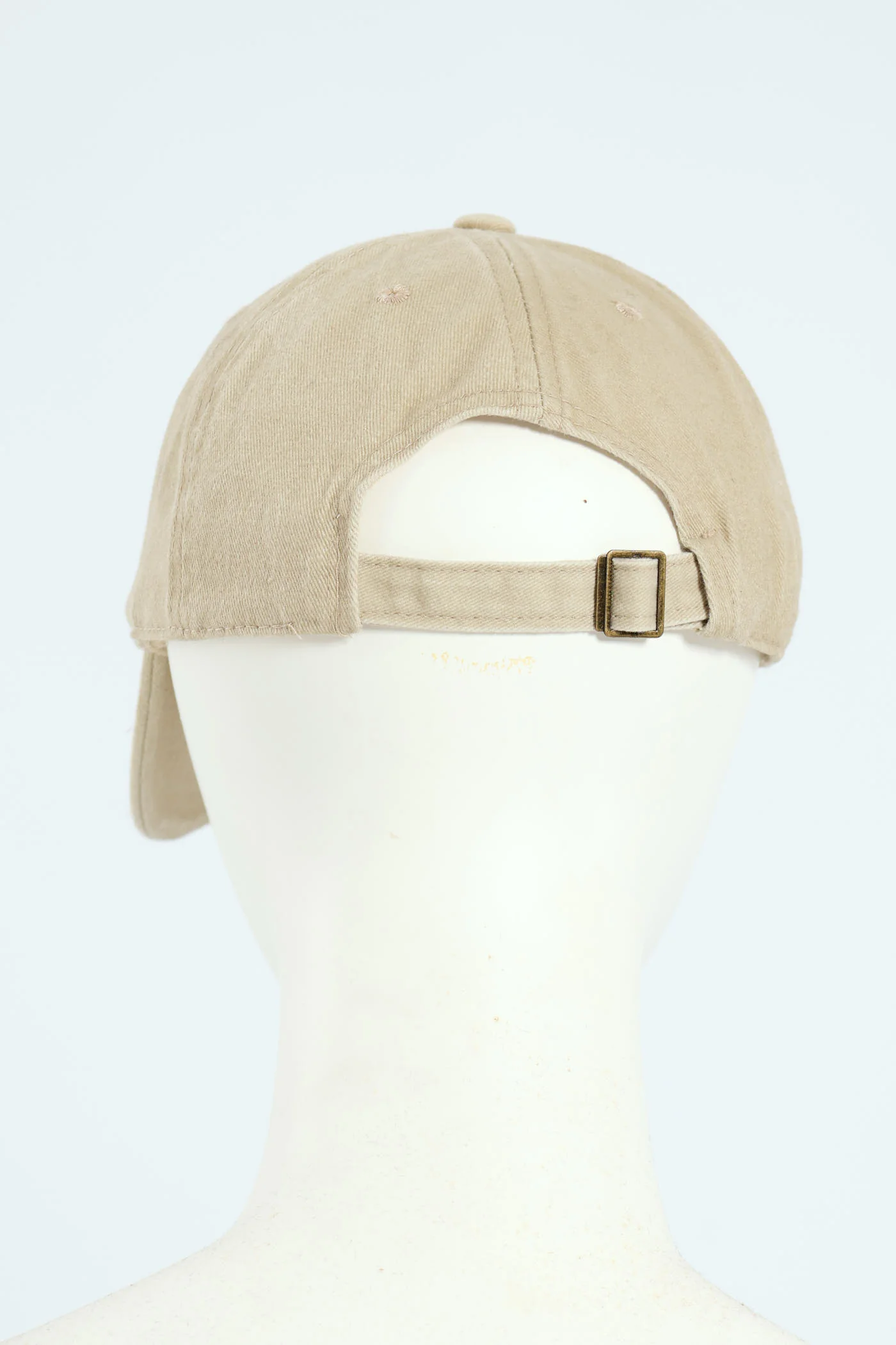 Washed Twill Peak - Cream - Image 3