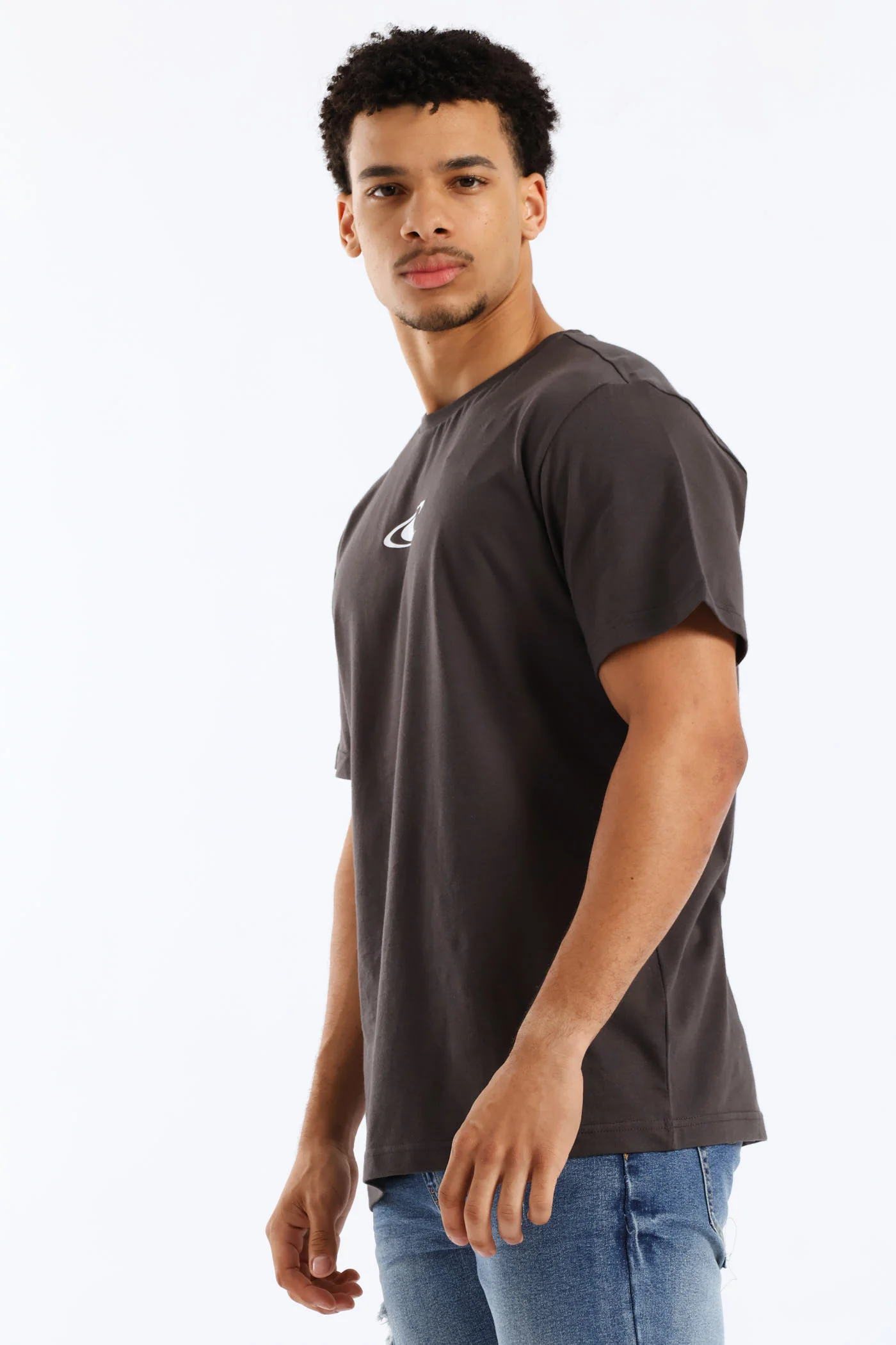 Wave Crest Tee - Grey - Image 3
