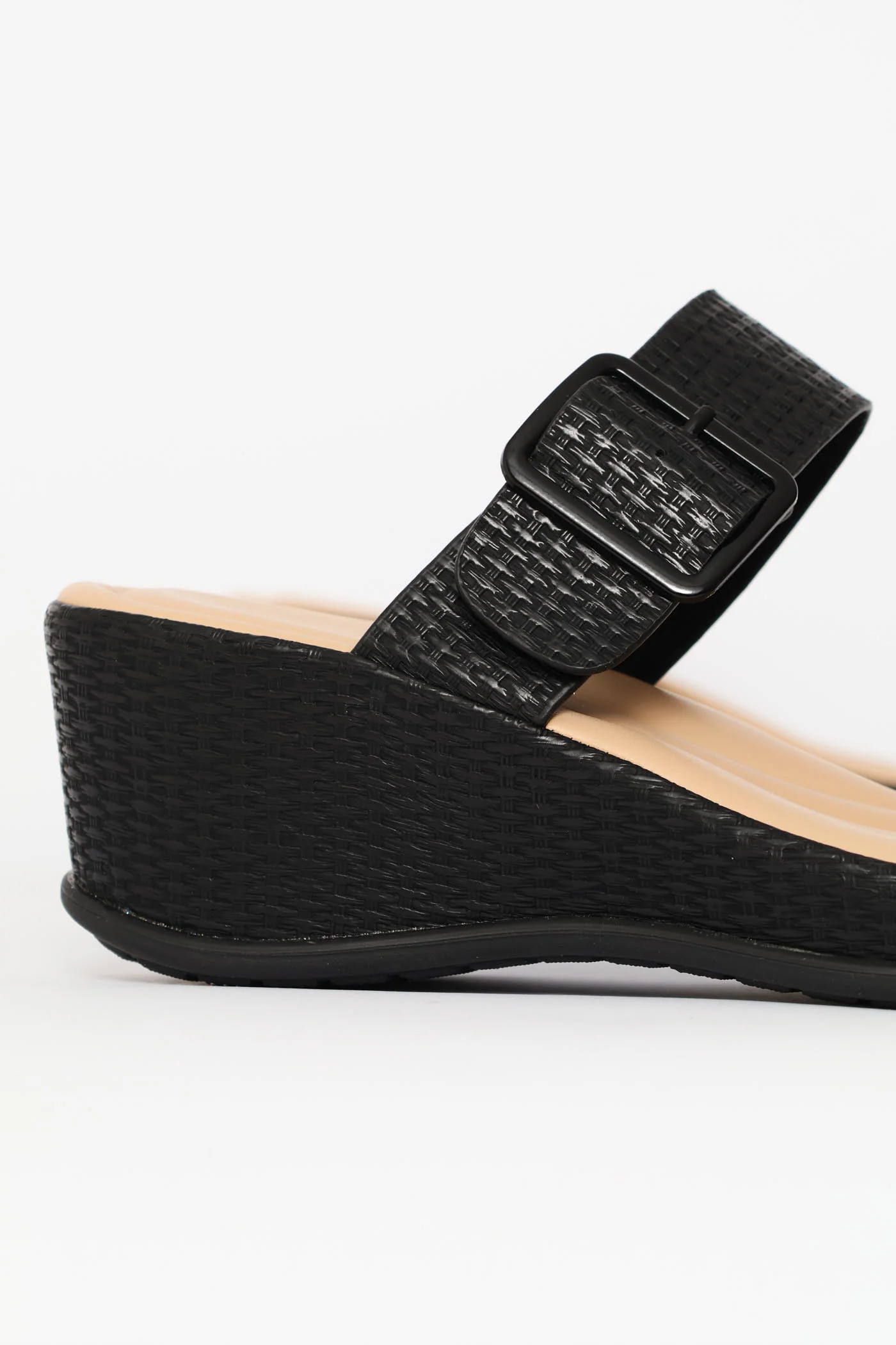 Weave Sandal - Black - Image 2