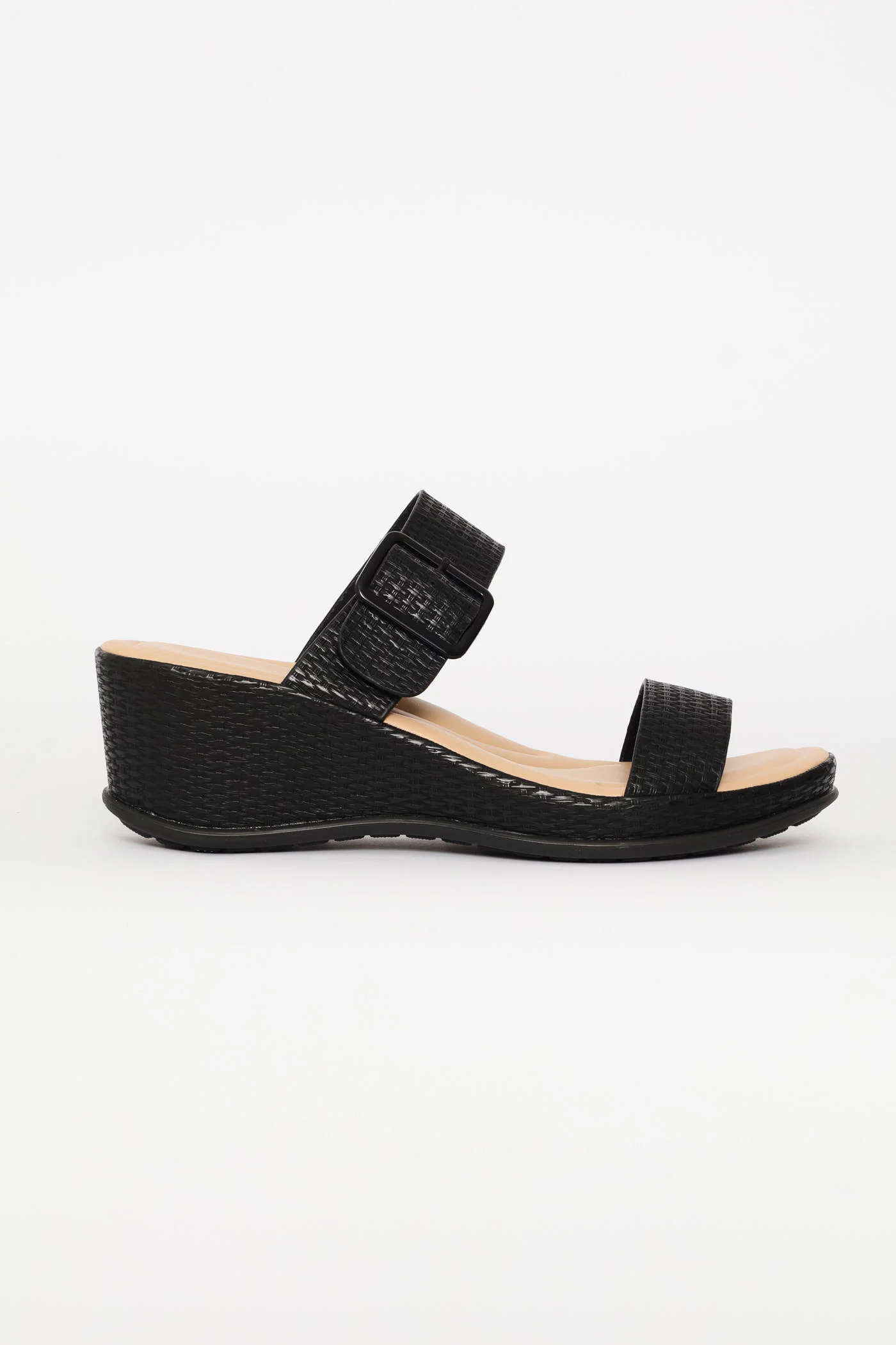 Weave Sandal - Black - Image 3