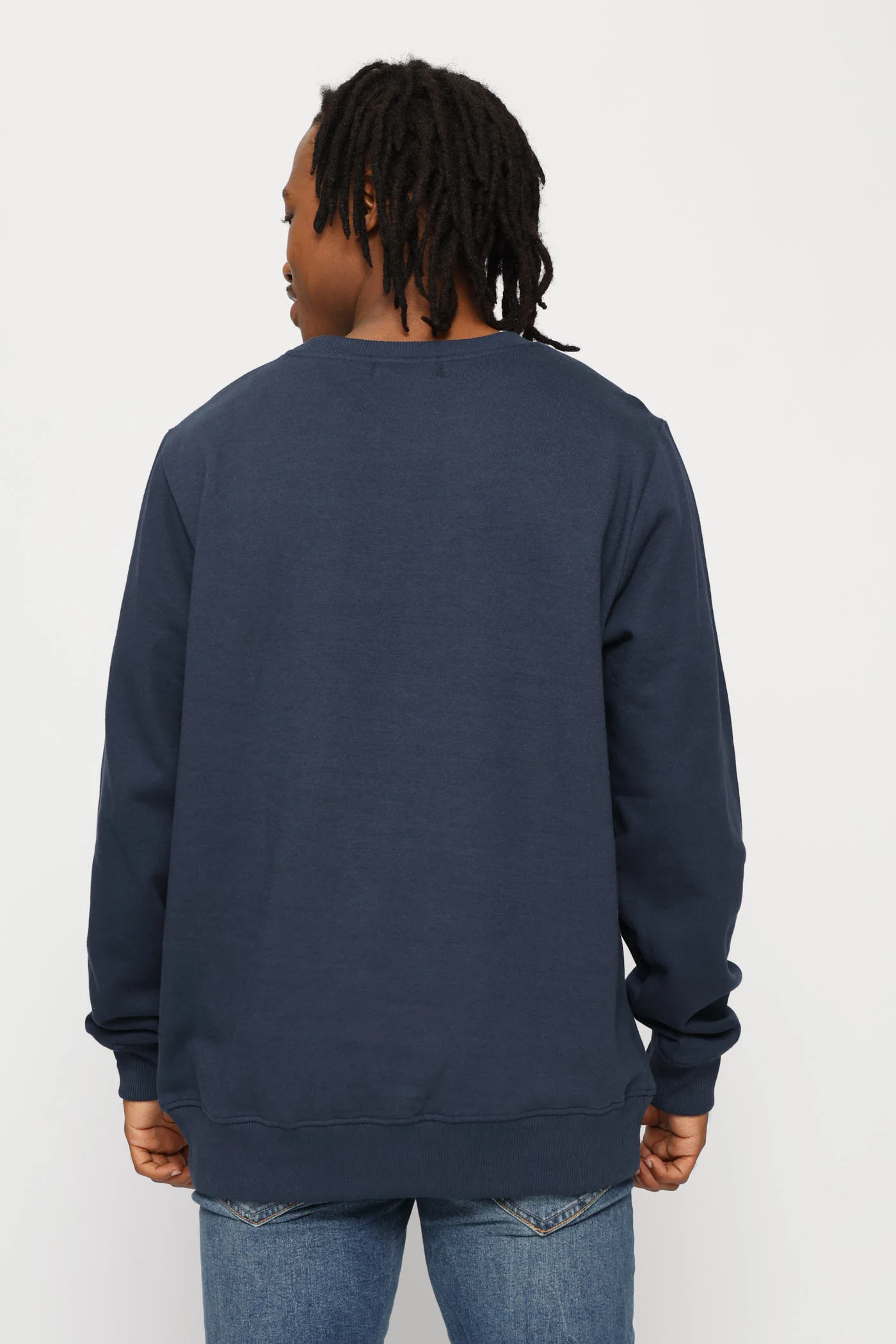 Wedges Crew Top - Navy - Image 4