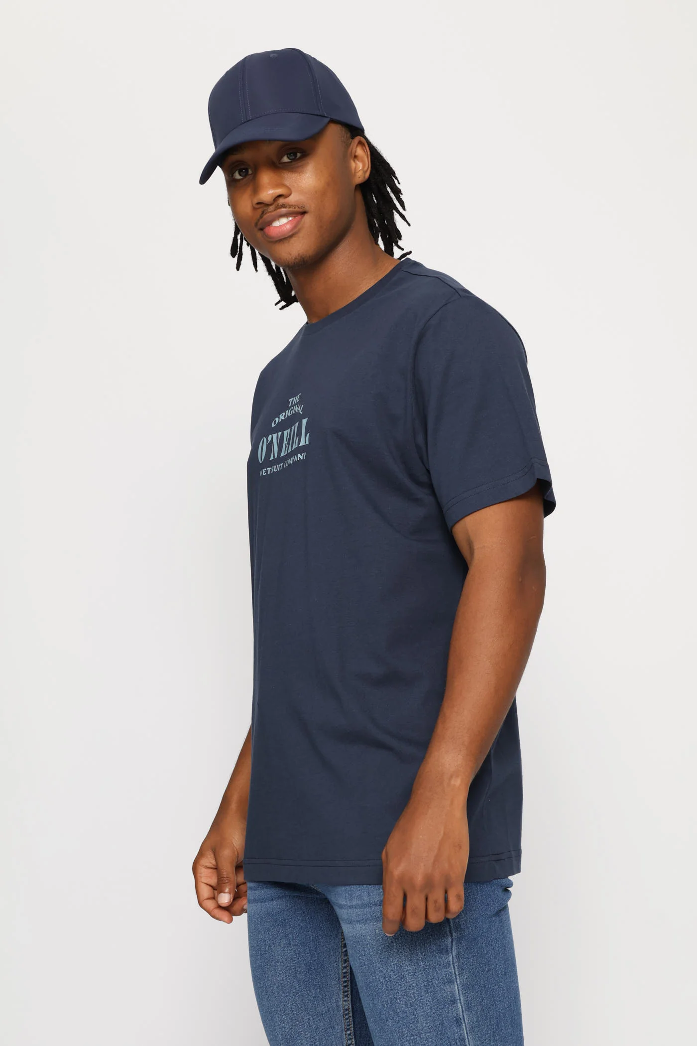Wedges Tee - Navy - Image 3