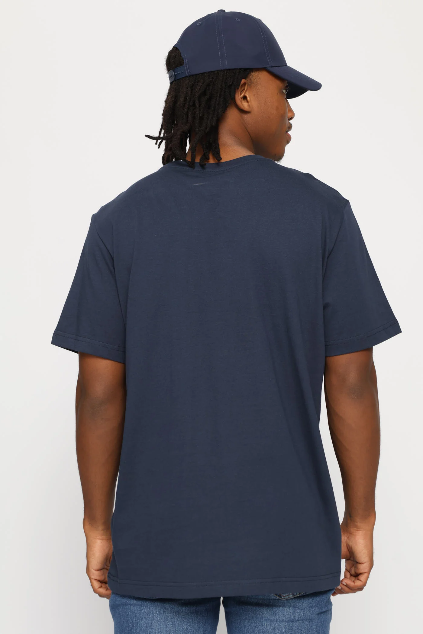 Wedges Tee - Navy - Image 4
