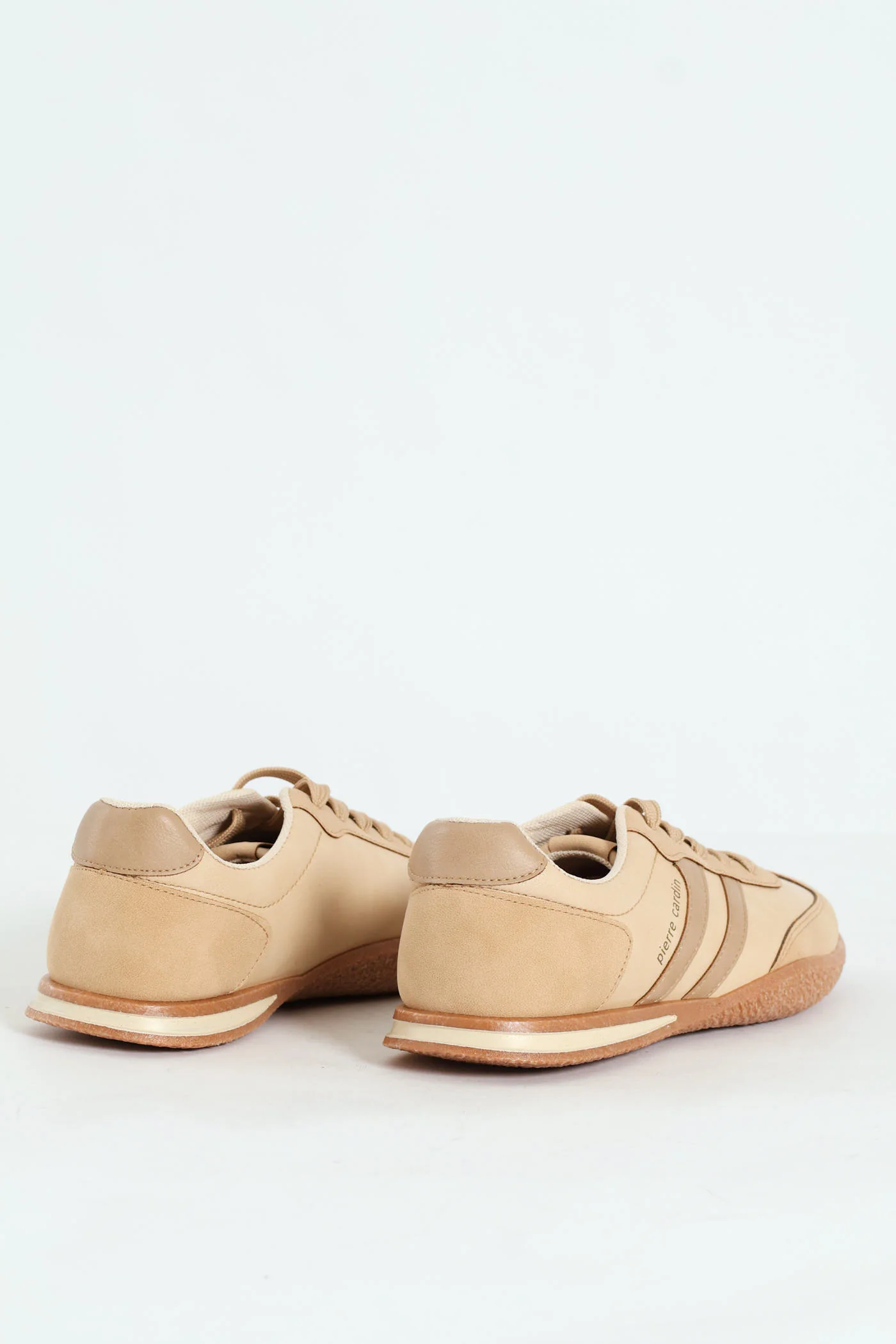 Wembi 1 Retro Lace Up Sneaker - Beige - Image 4