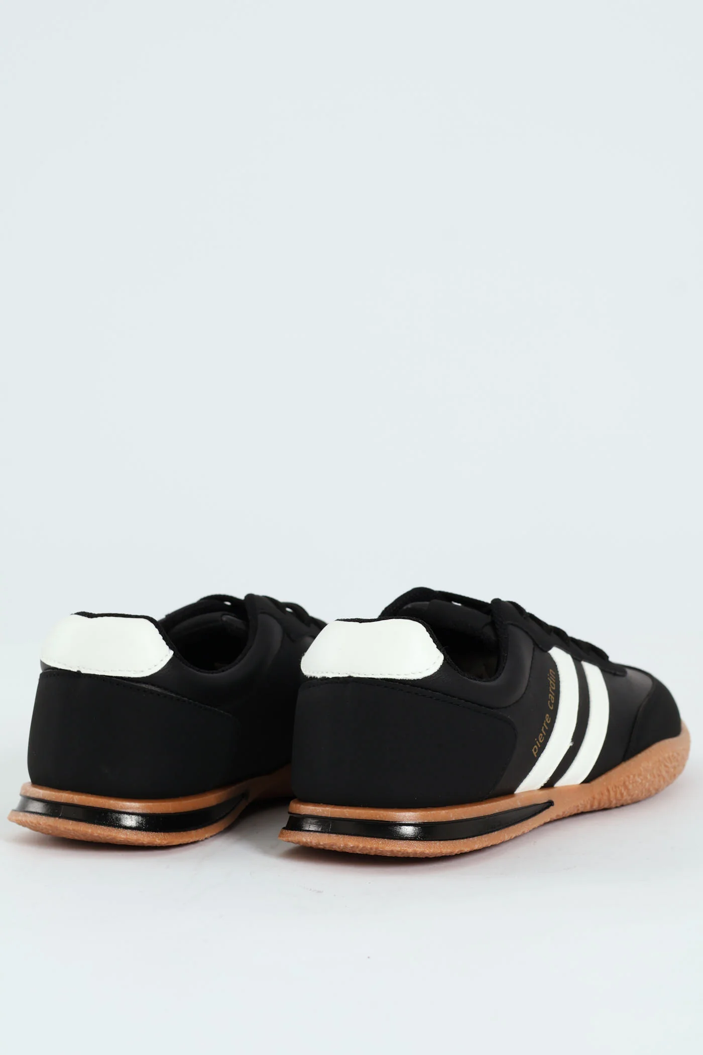 Wembi 1 Retro Lace Up Sneaker - Black/White - Image 3