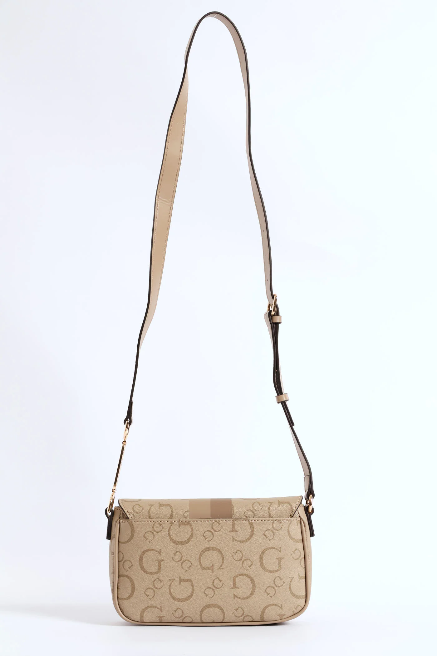 Wester Flap Crossbody Bag - Taupe - Image 3