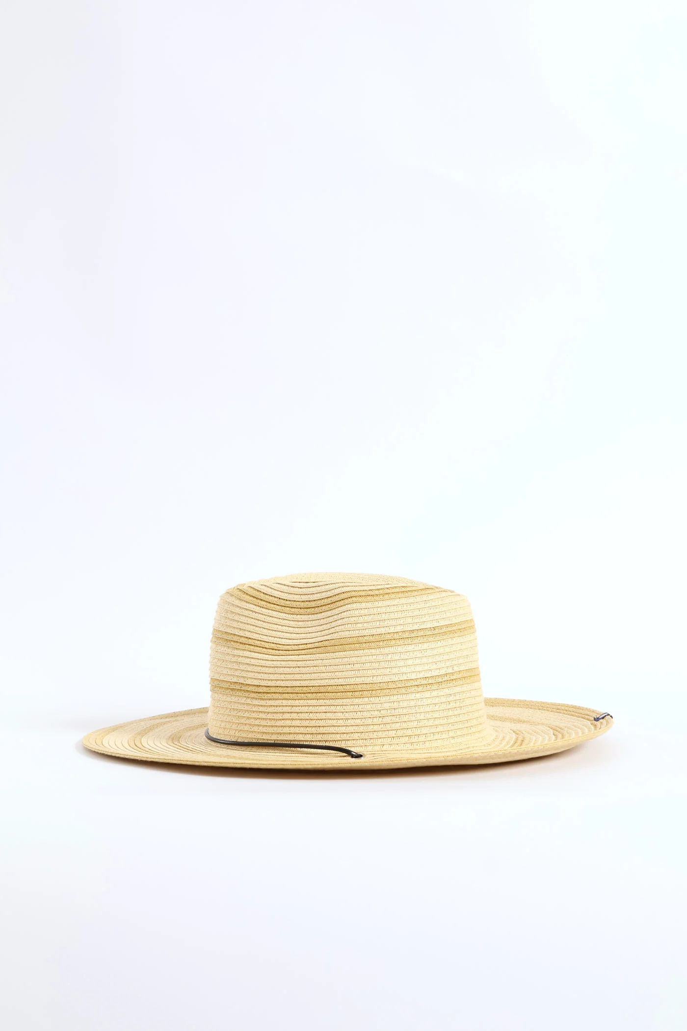 Wide Brim Drawstring Sunhat - Sand - Image 3
