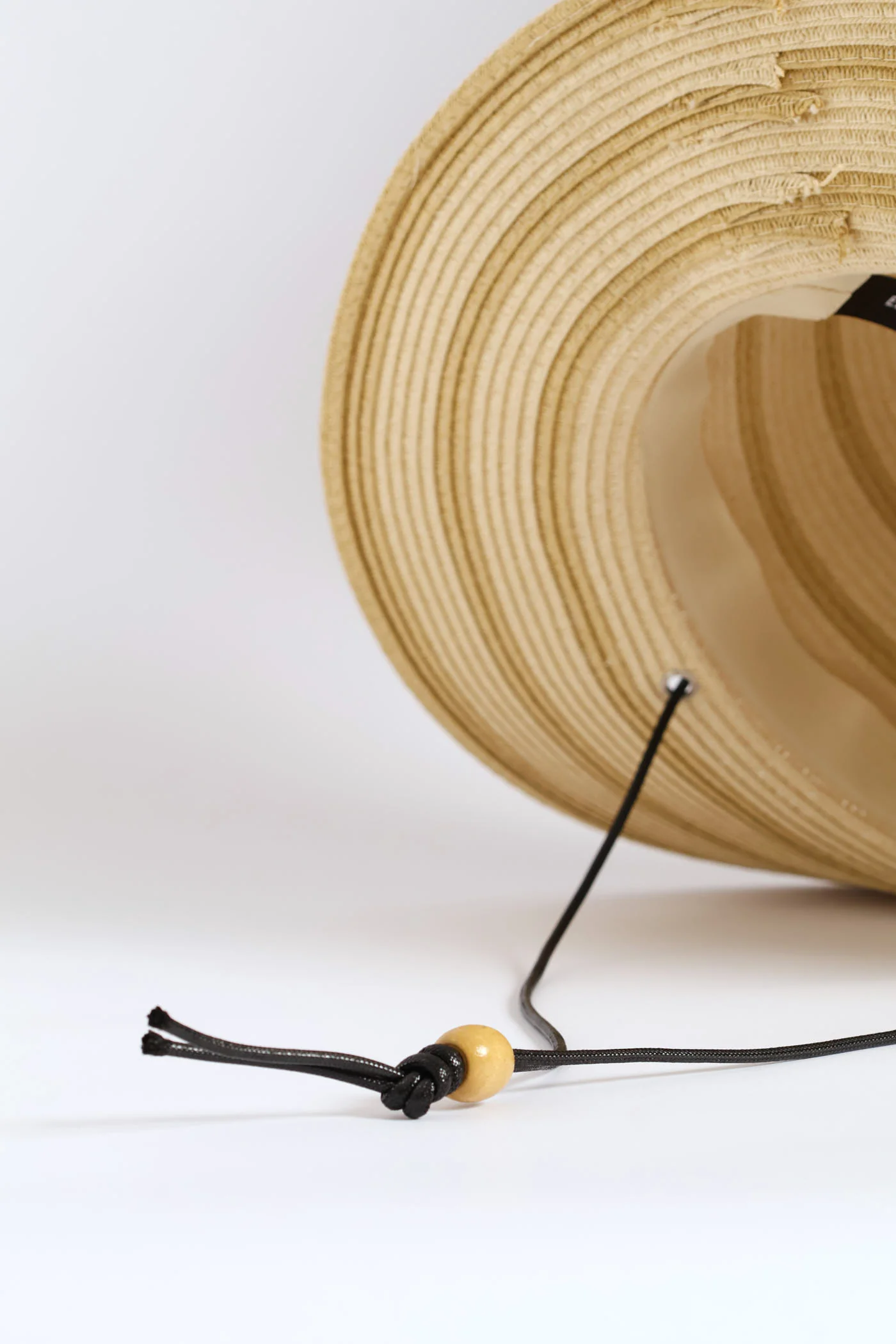 Wide Brim Drawstring Sunhat - Sand - Image 5