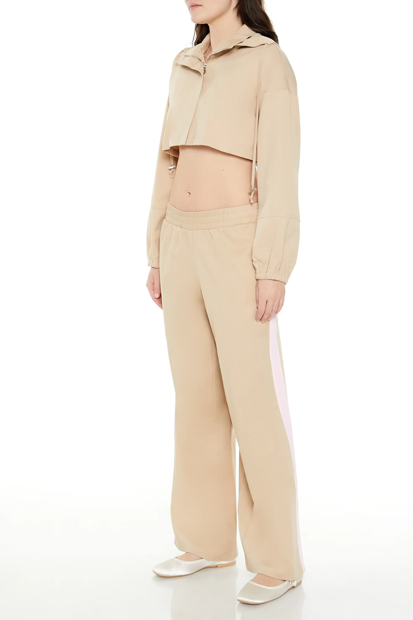 Wide Regular Pant - Sand - Image 4