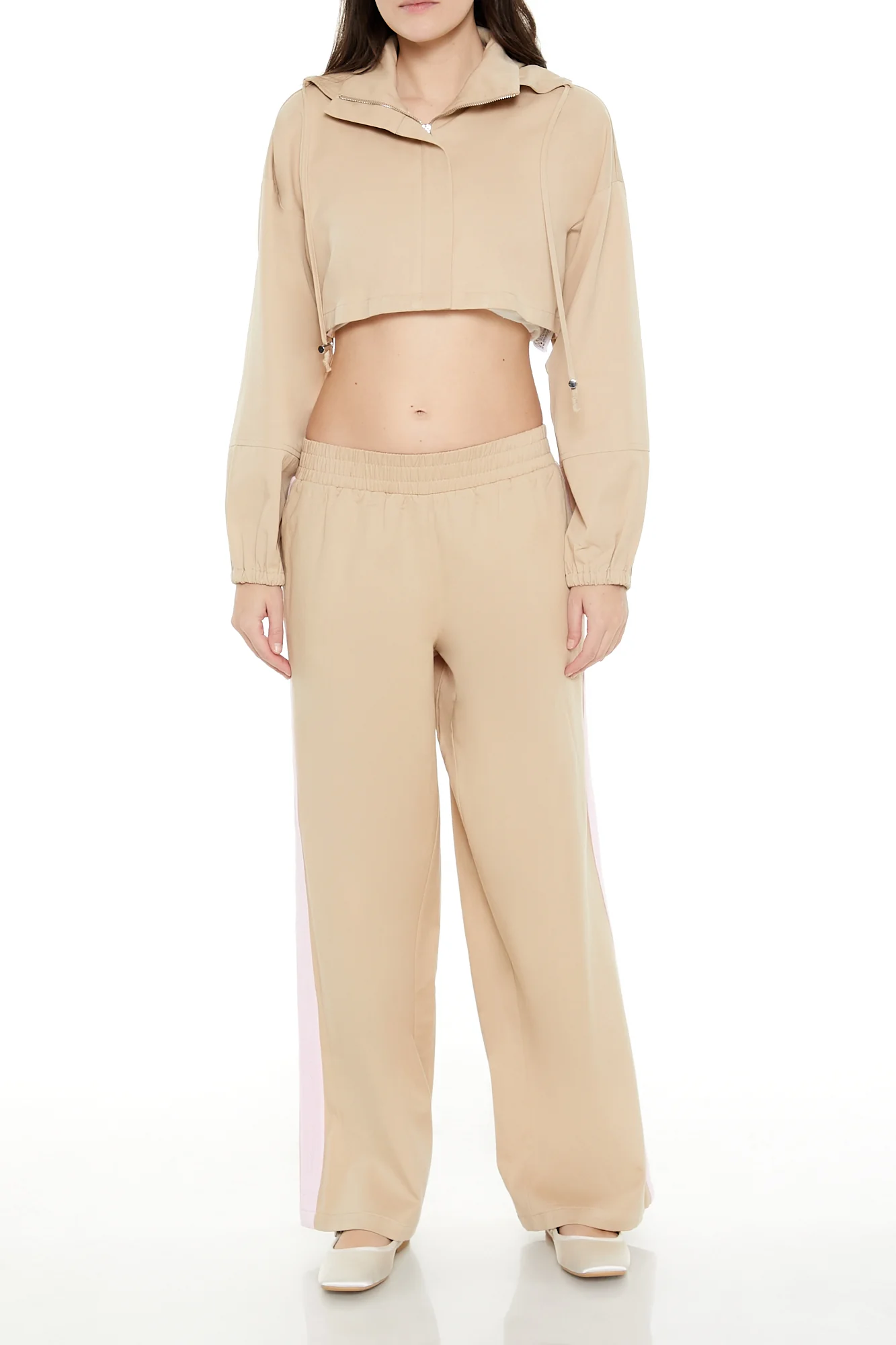 Wide Regular Pant - Sand - Image 6