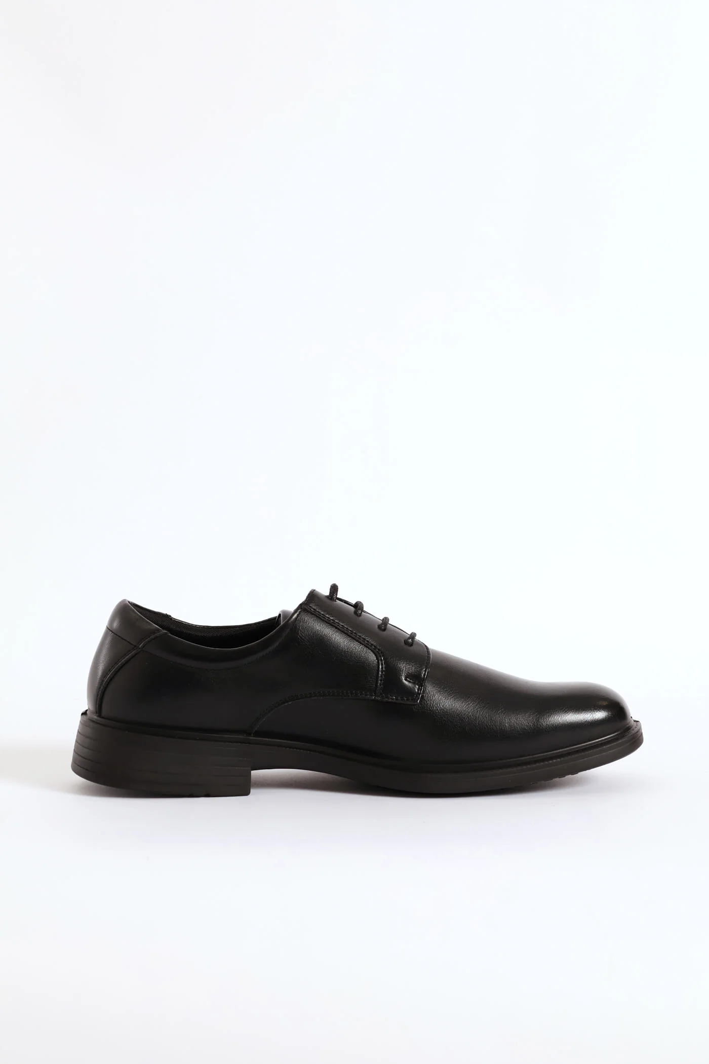 Wide Toe Formal Lace Up Shoe - Black - Image 4