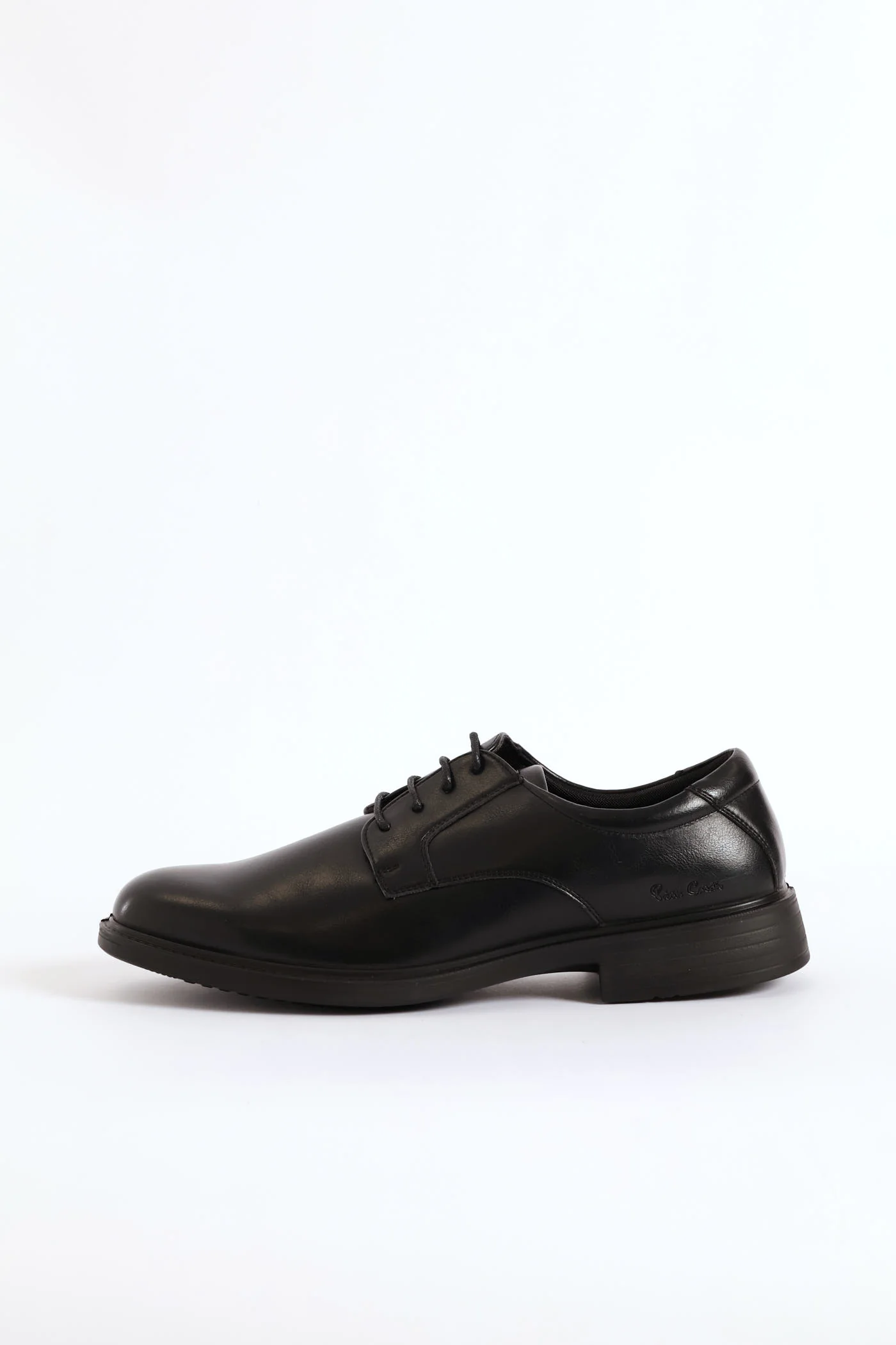 Wide Toe Formal Lace Up Shoe - Black - Image 5