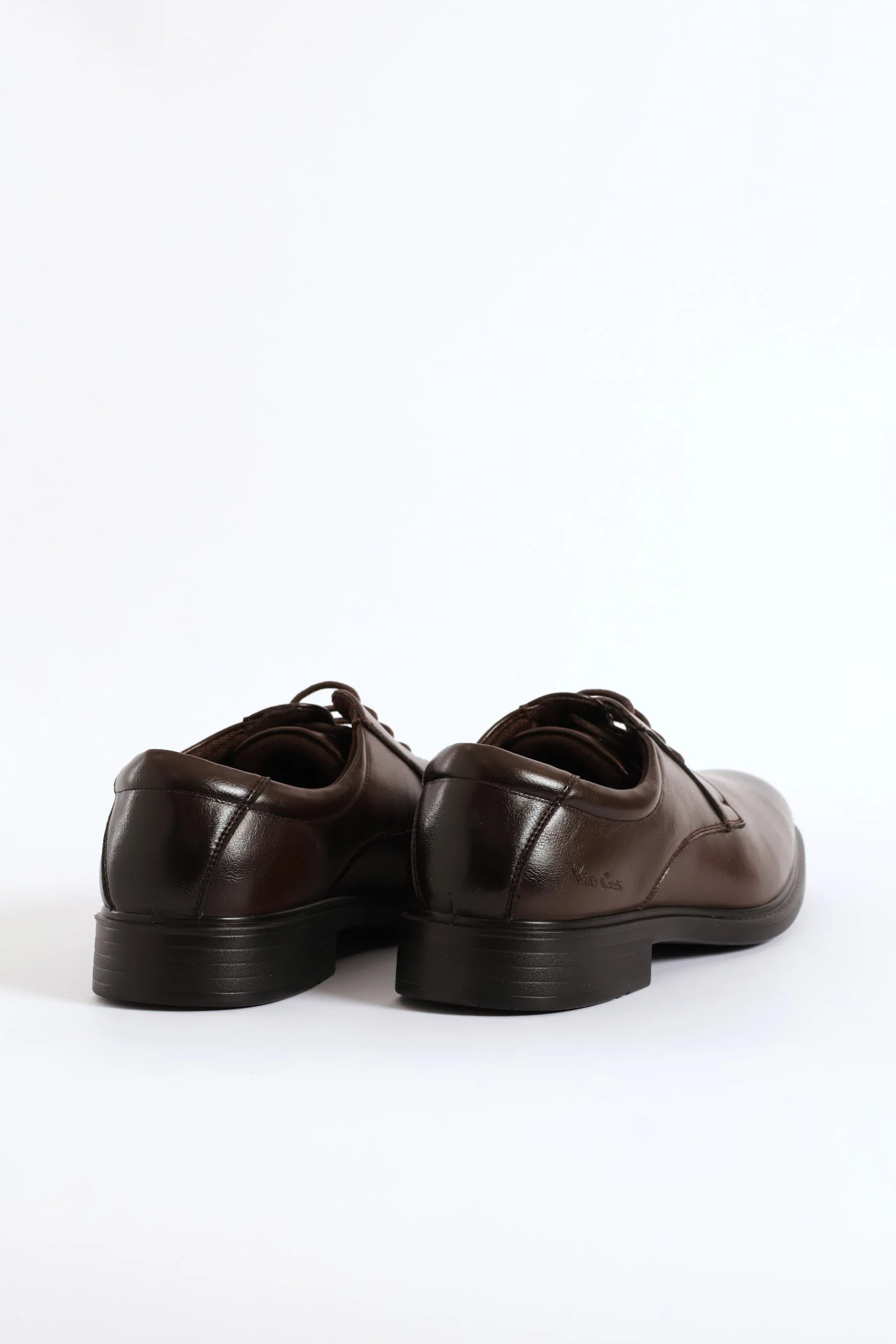 Wide Toe Formal Lace Up Shoe - Brown - Image 2