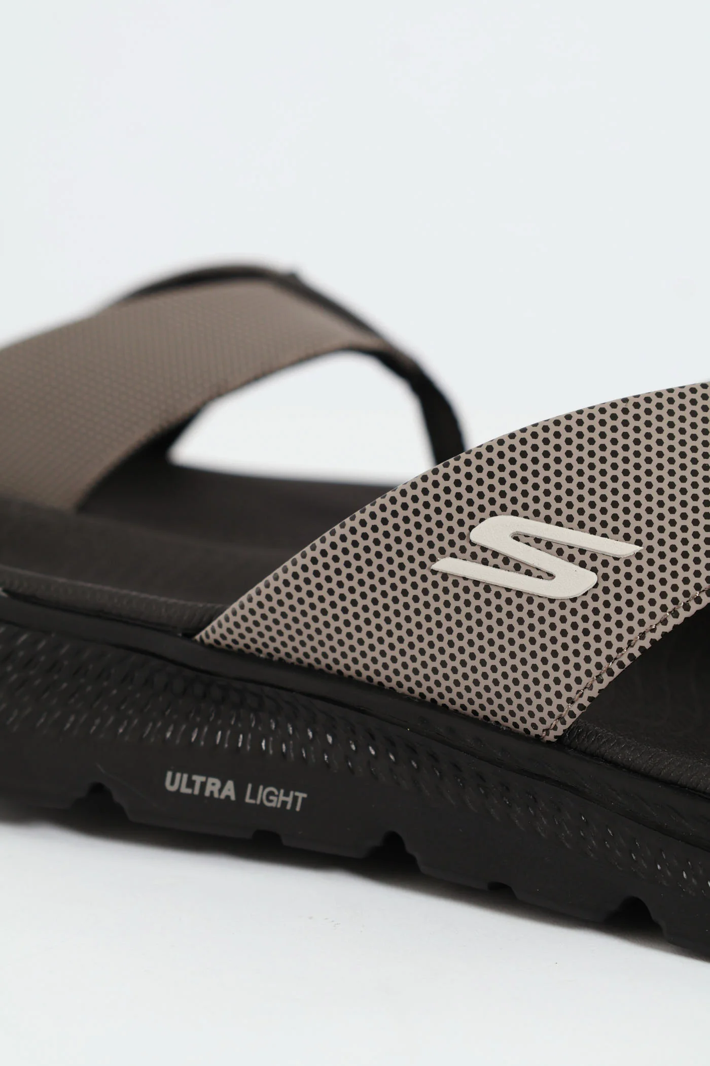 Wide Vamp Sandal - Taupe - Image 2