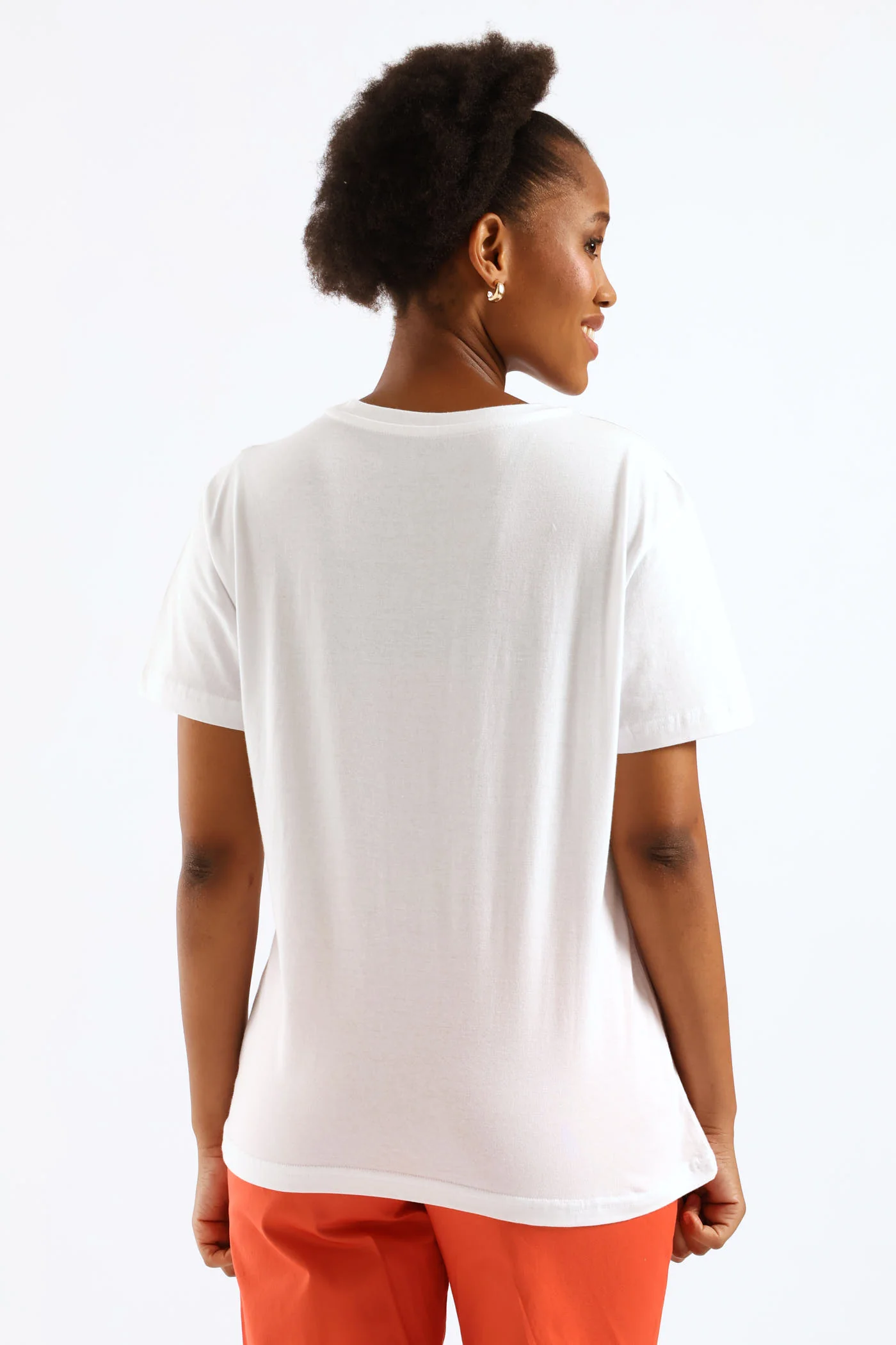 Wild Summer Tropical Animal Tee - White - Image 4