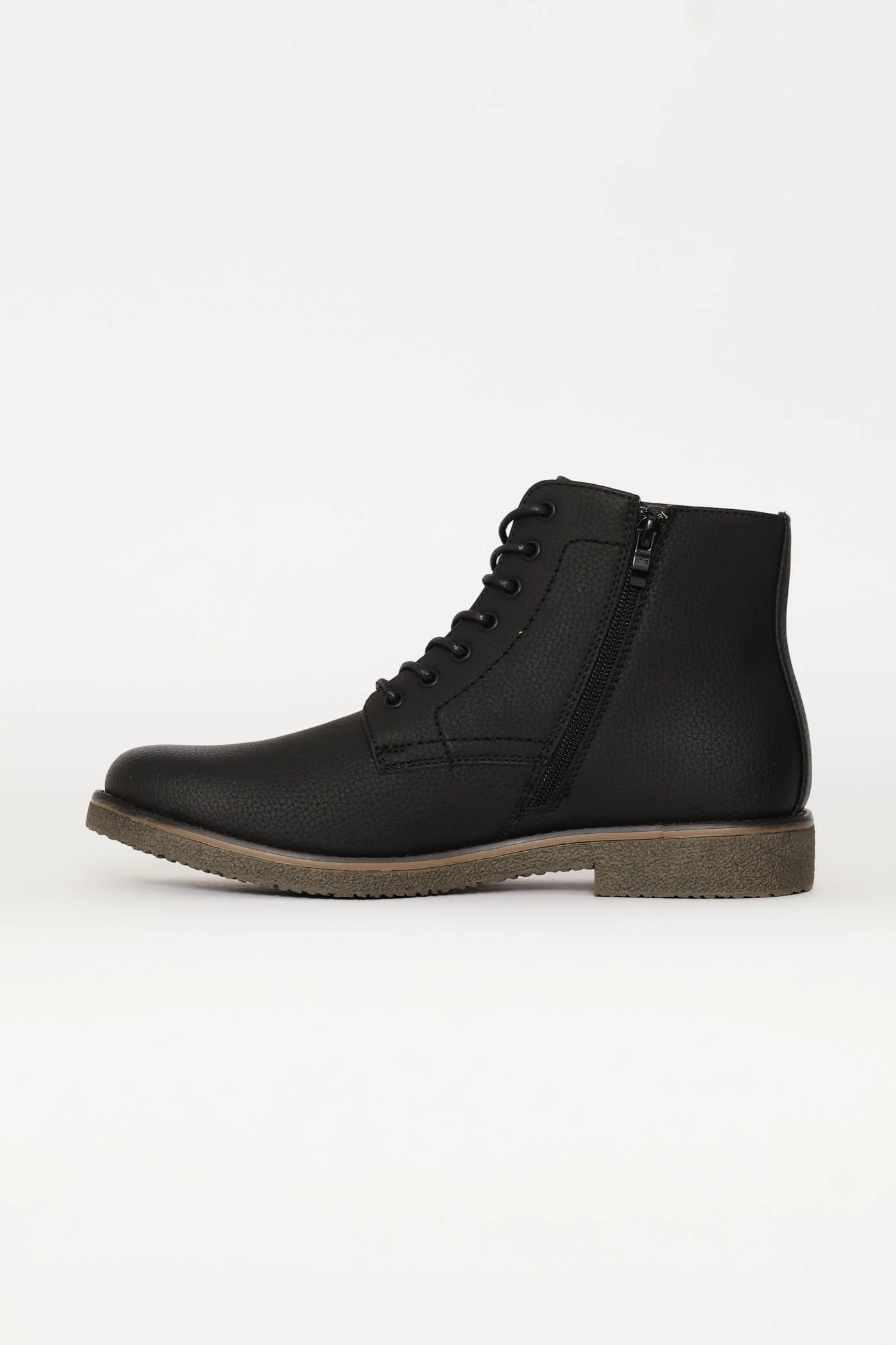 Windsor Lace Up Boot - Black - Image 2