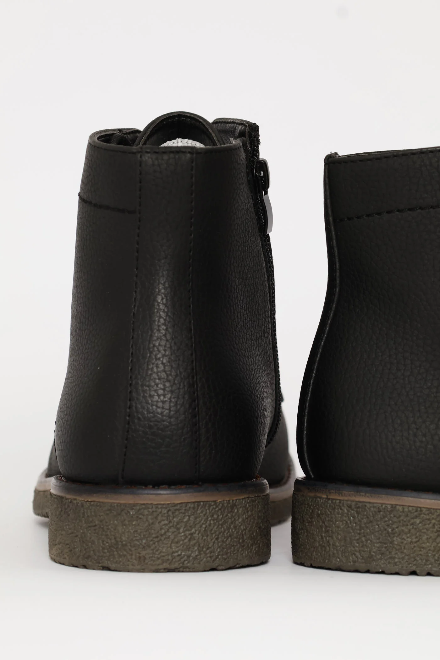 Windsor Lace Up Boot - Black - Image 5