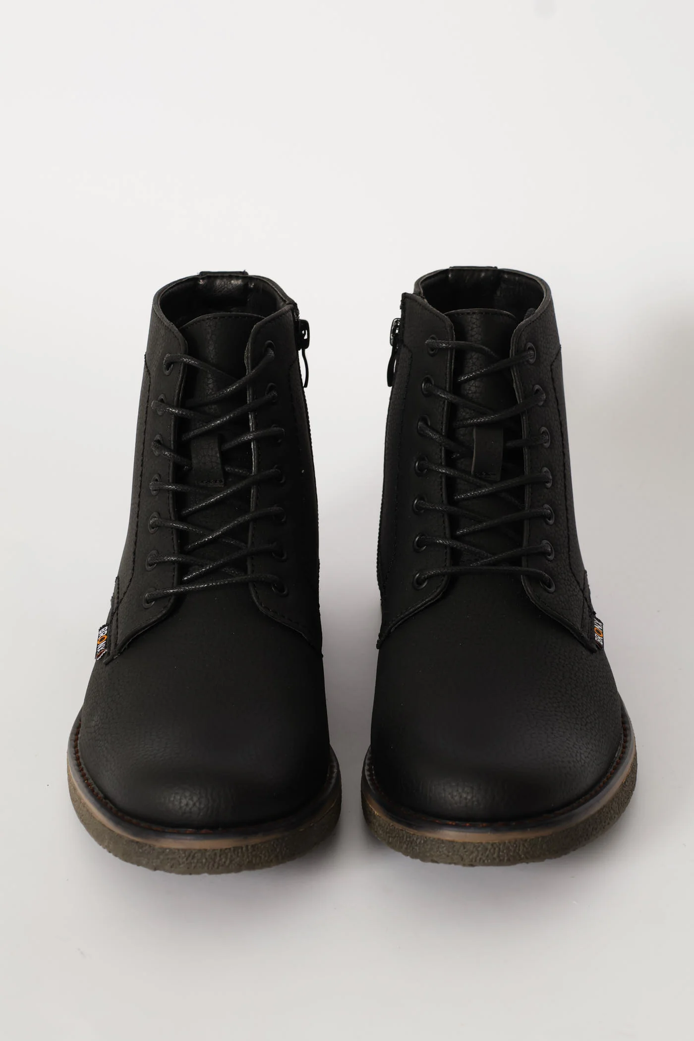 Windsor Lace Up Boot - Black - Image 6