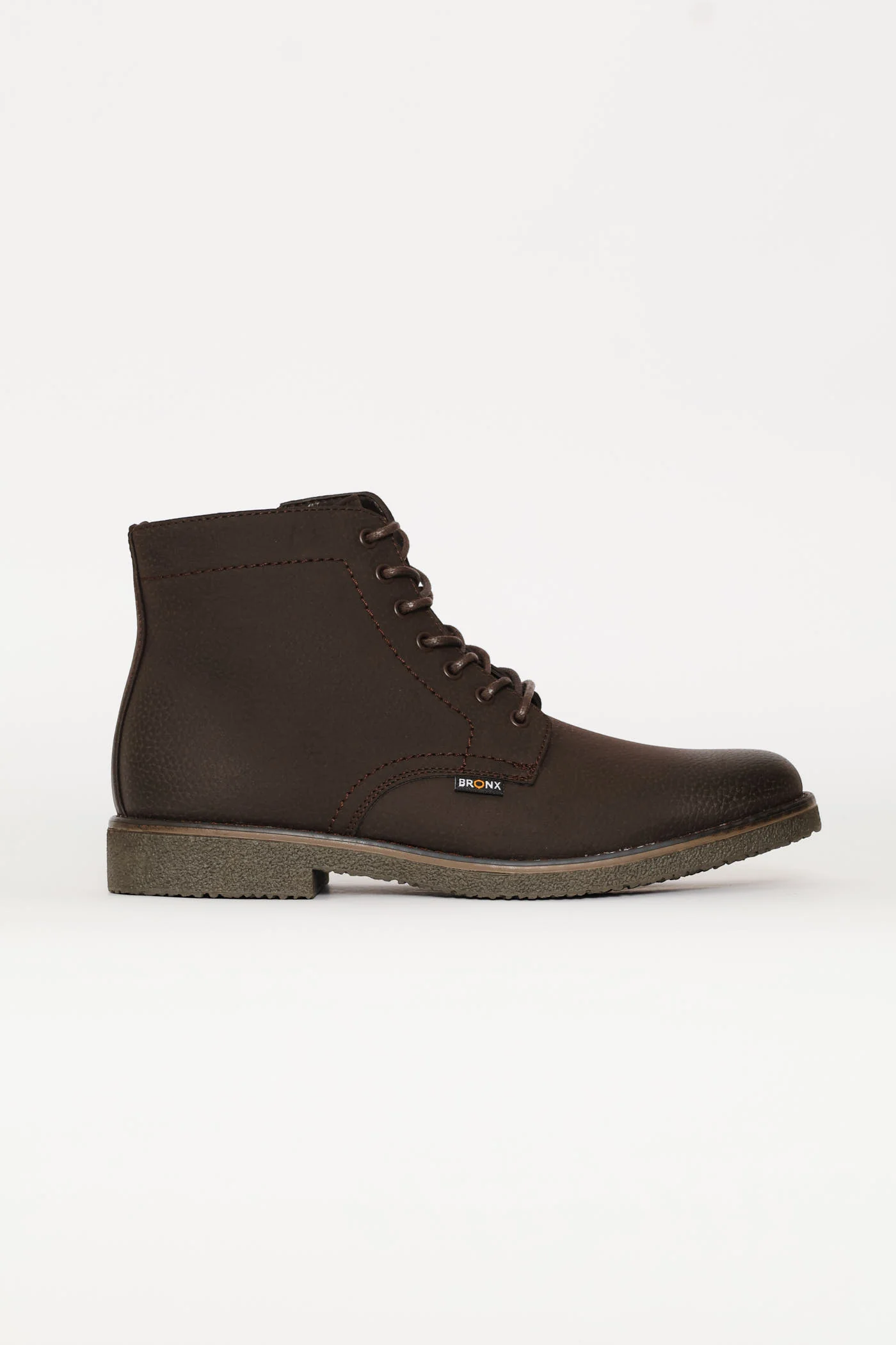 Windsor Lace Up Boot - Chocolate - Image 3