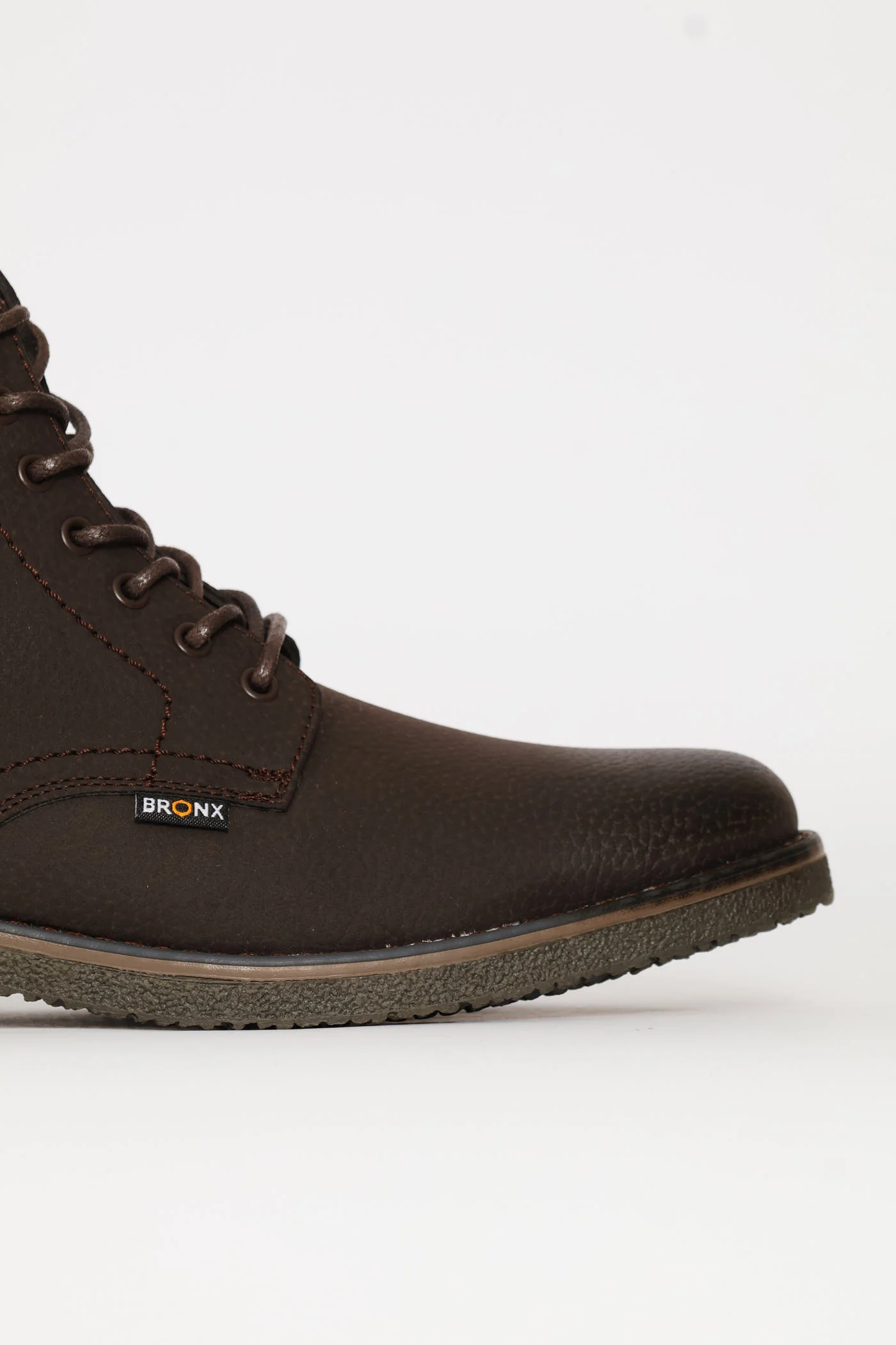 Windsor Lace Up Boot - Chocolate - Image 5