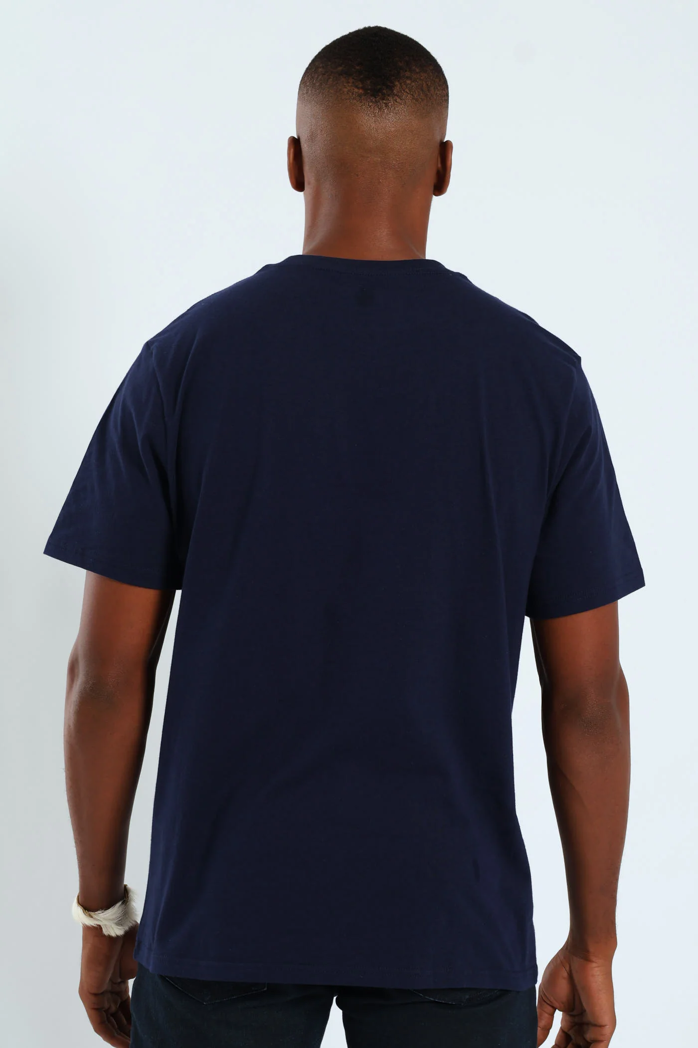 Wings Shield HD Puff Print Tee - Navy - Image 3