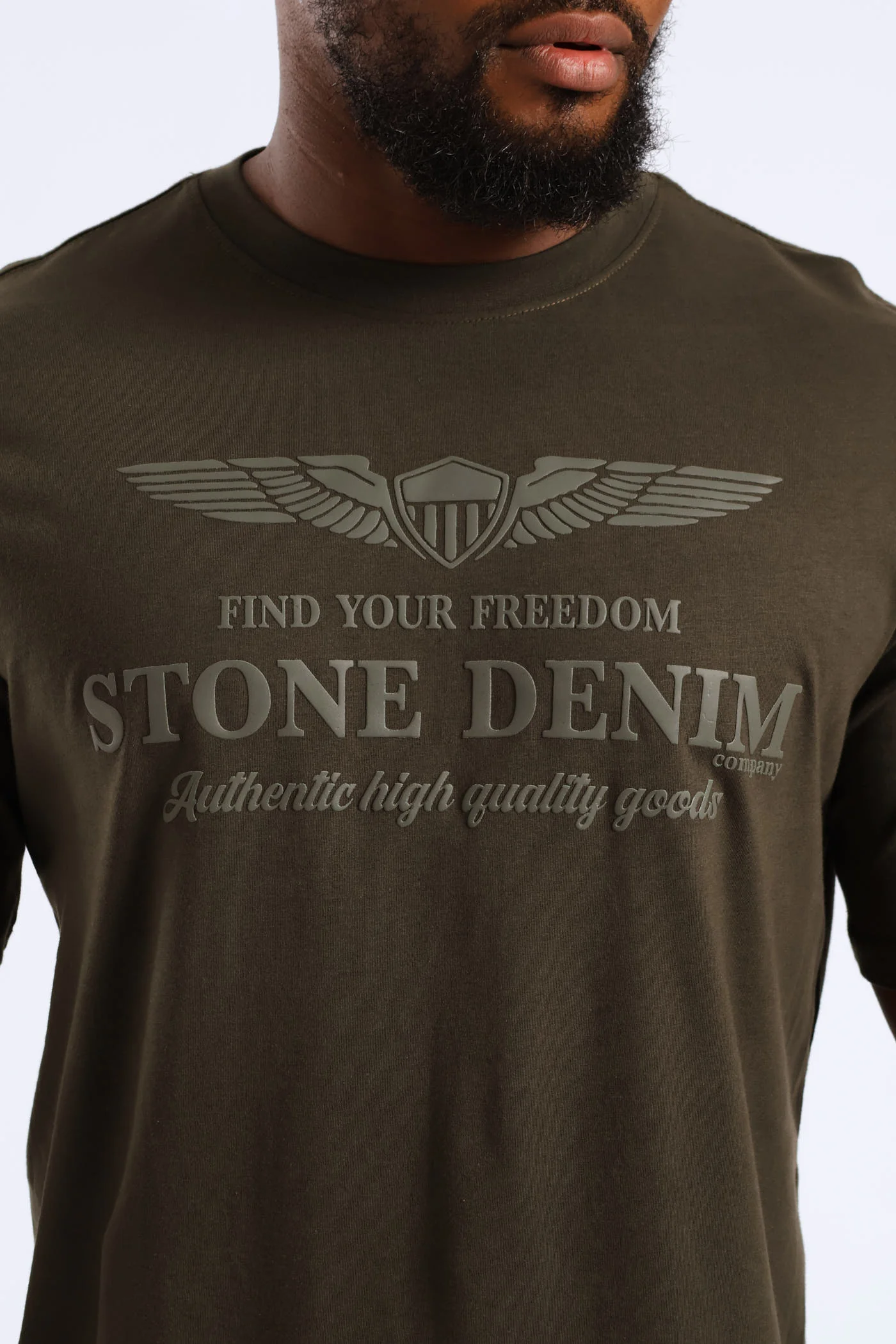 Wings Tee - Fatigue - Image 2