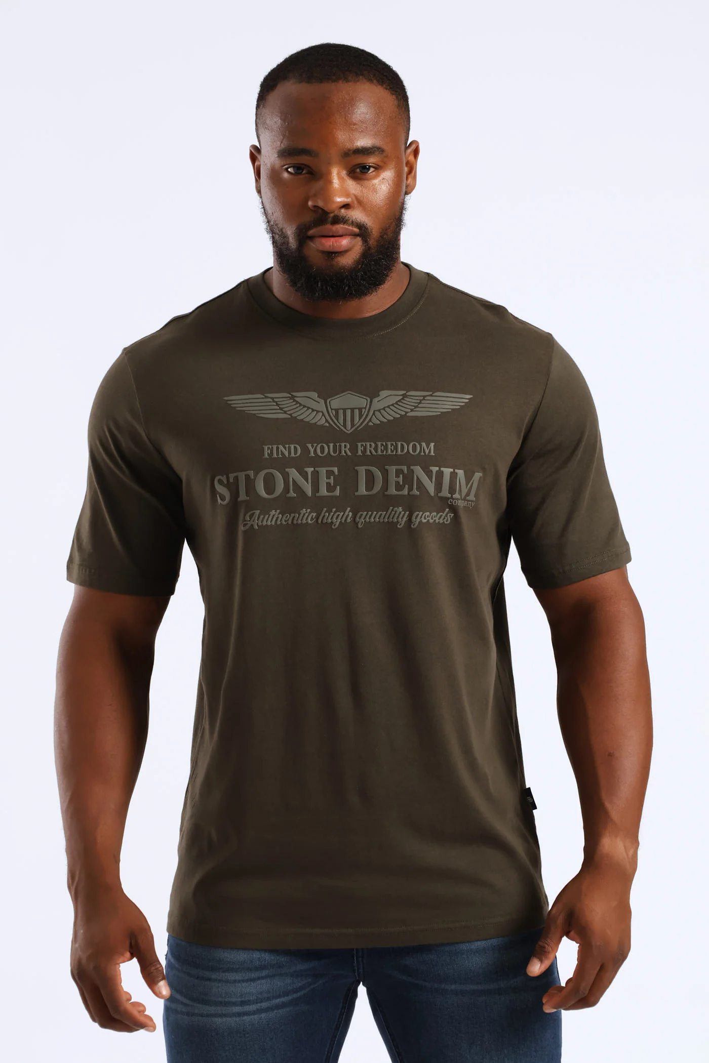 Wings Tee - Fatigue - Image 3