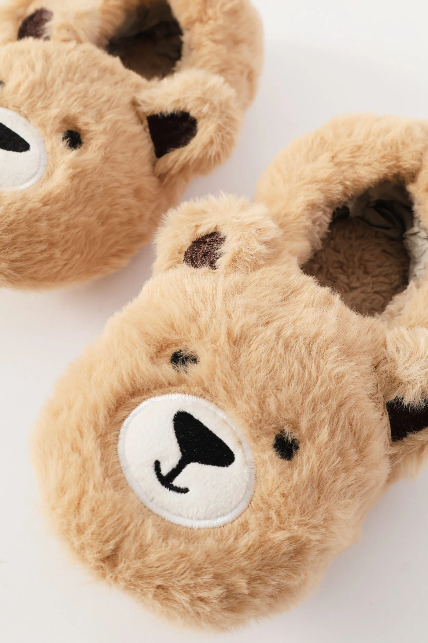 Winter Bear Slipper Socks - Beige - Image 2
