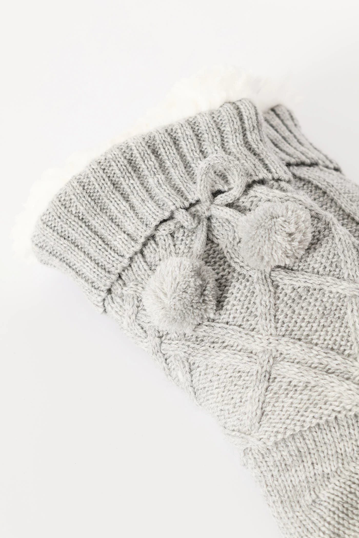 Winter Bed Socks - Grey - Image 2