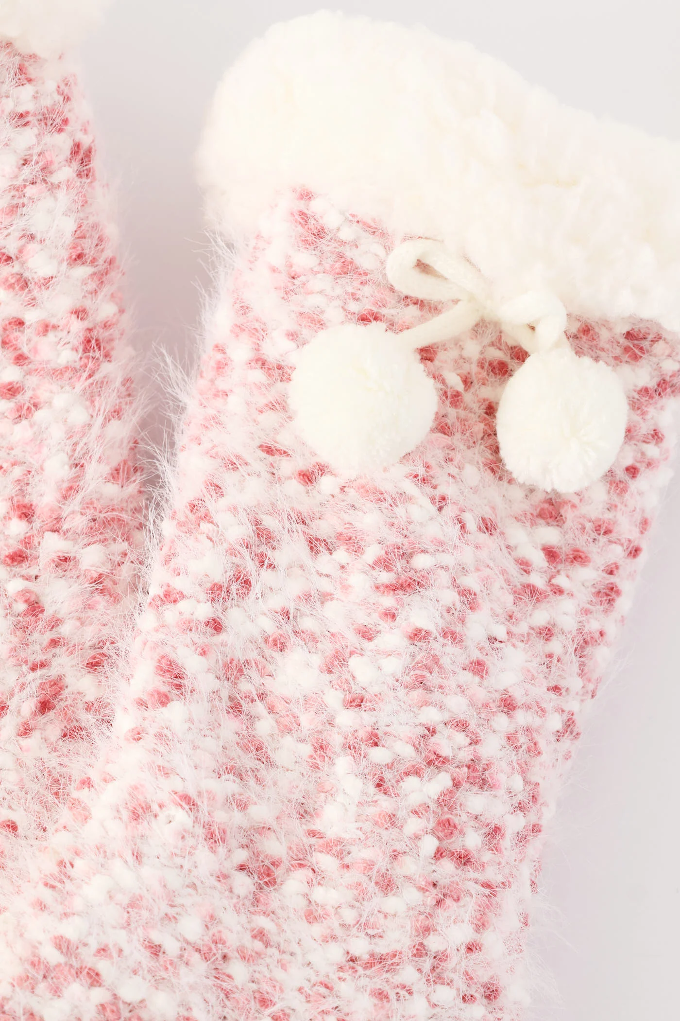 Winter Bed Socks - Pink - Image 2