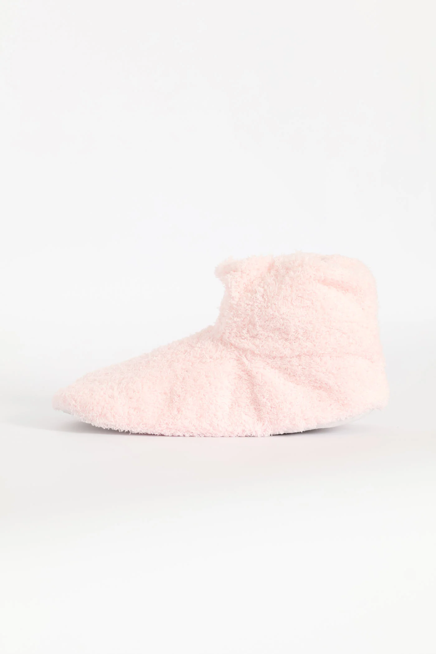 Winter Bootie Slipper Socks - Pink - Image 2