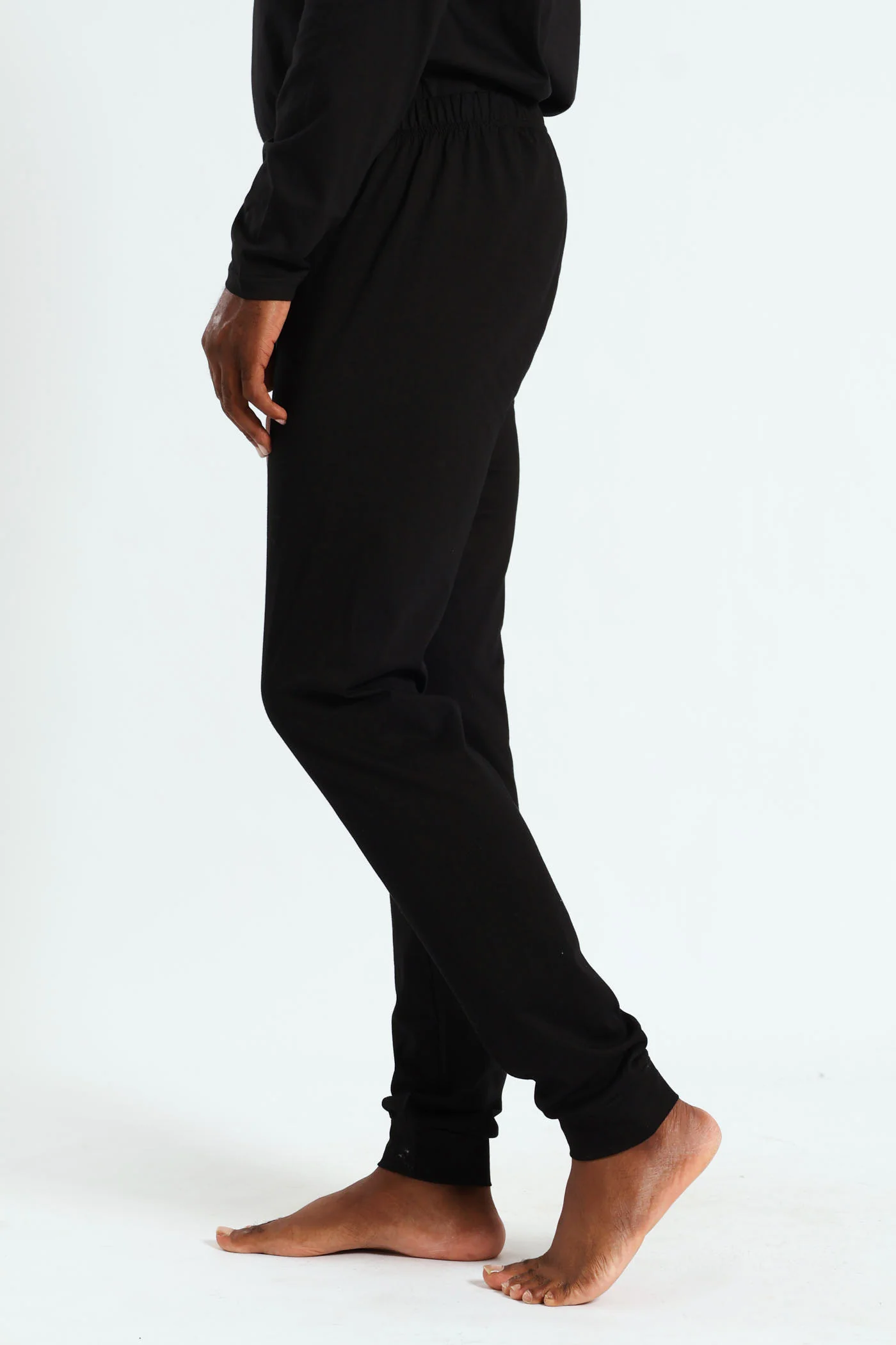 Winter Long John Cotton Thermal - Black - Image 2