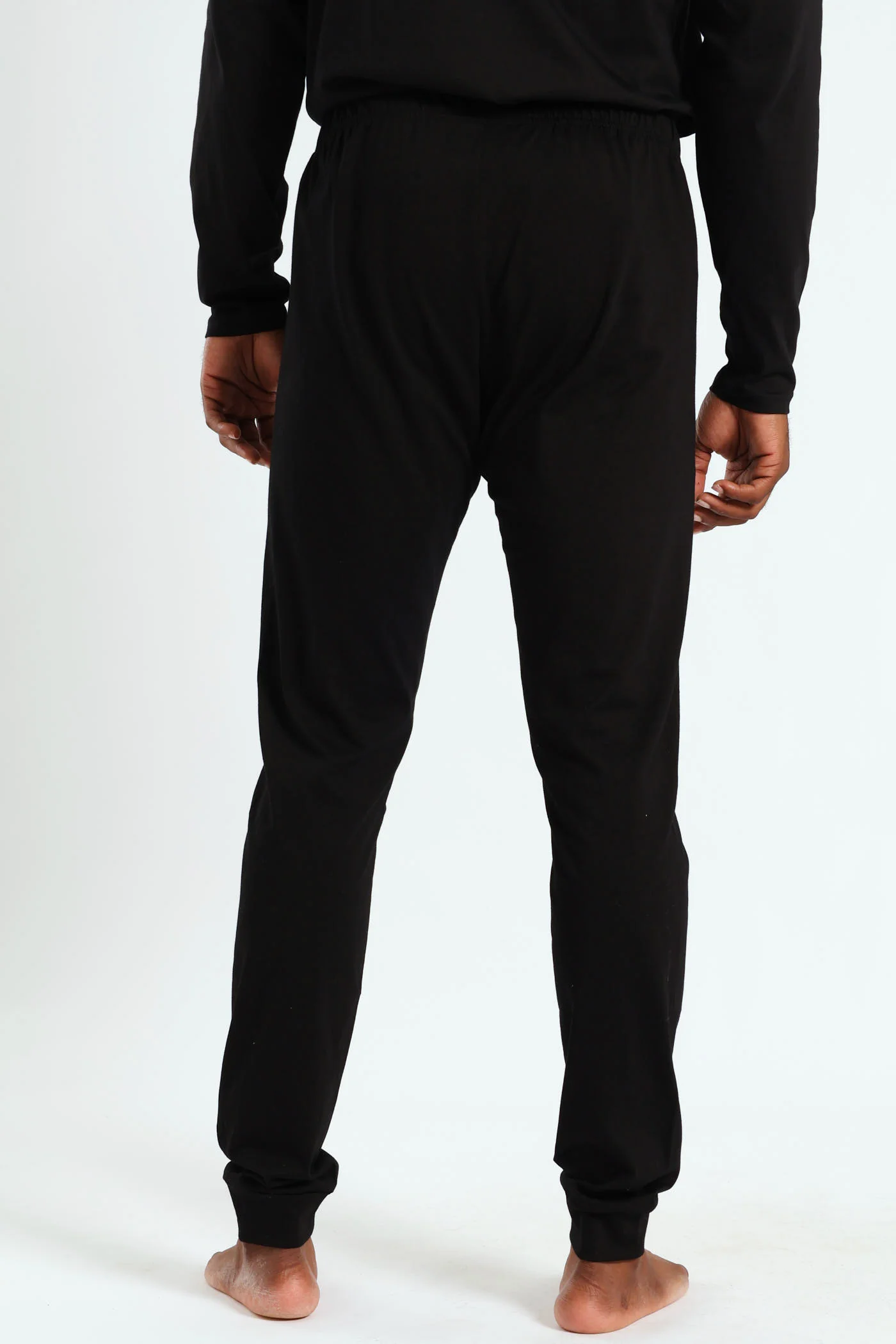 Winter Long John Cotton Thermal - Black - Image 3