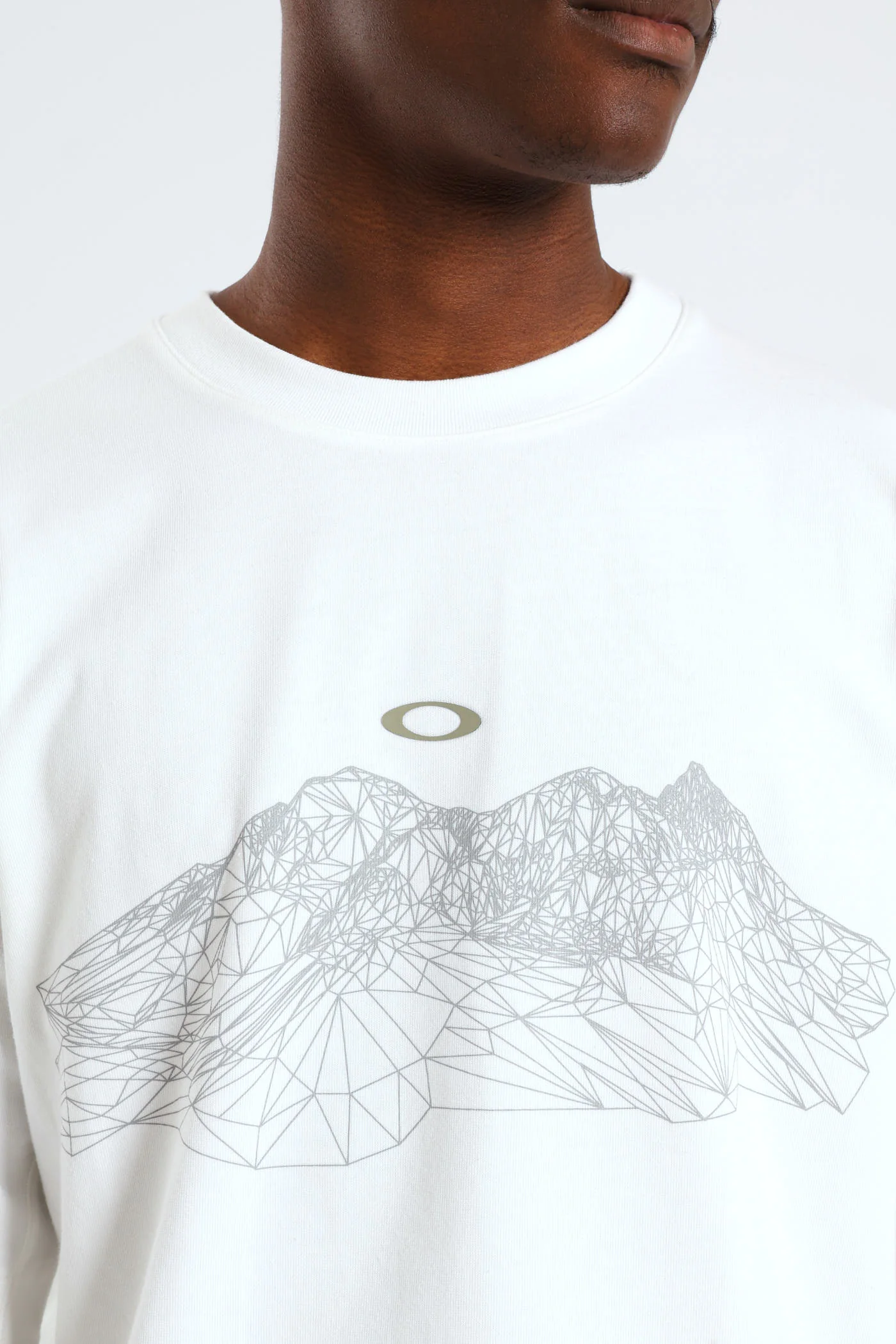 Wired Mtn Scape Tee - White - Image 4