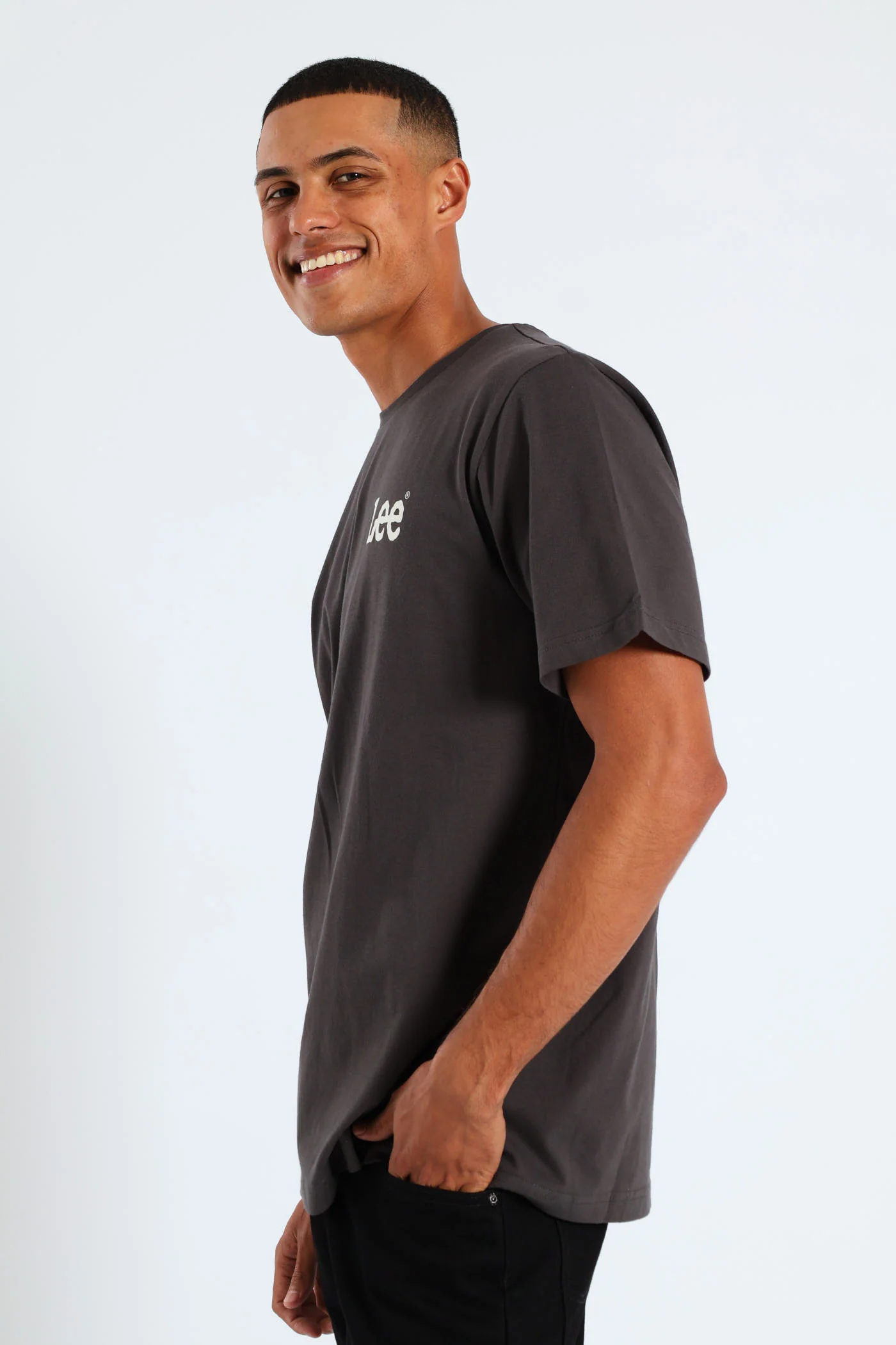 Wobbly Tee - Grey - Image 4