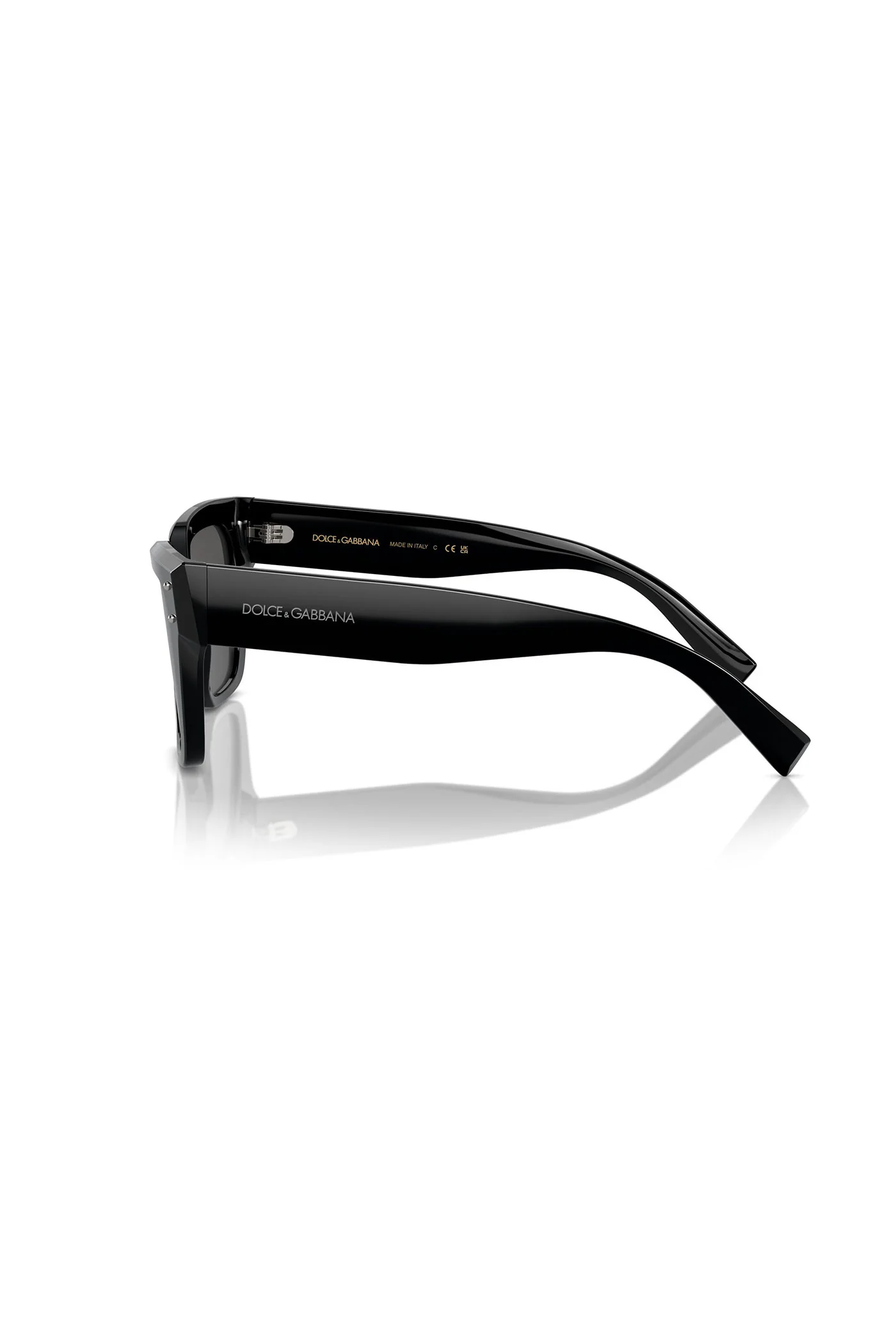 Womens Dark Grey Lense Sunglasses - Black - Image 3