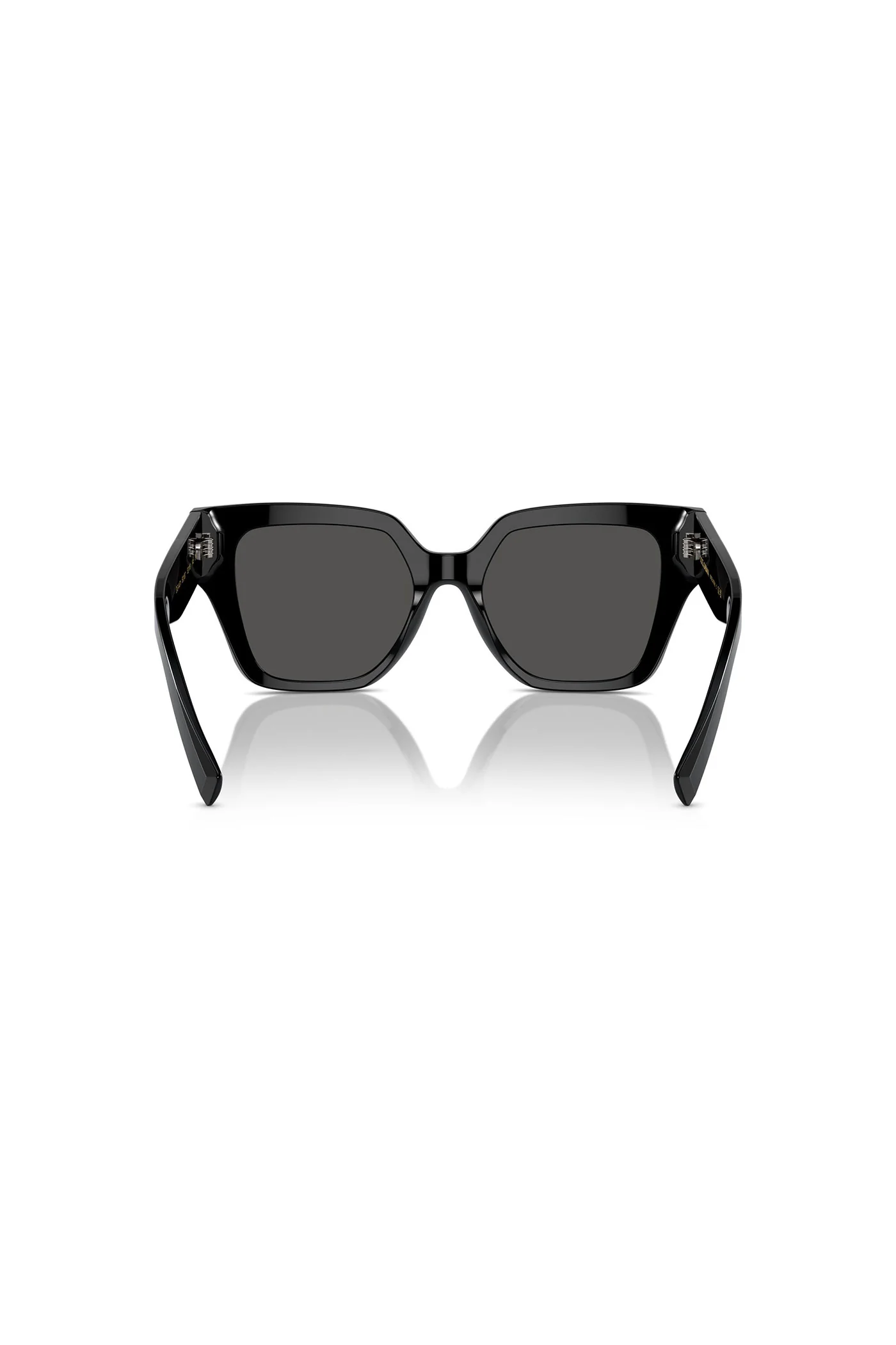 Womens Dark Grey Lense Sunglasses - Black - Image 4