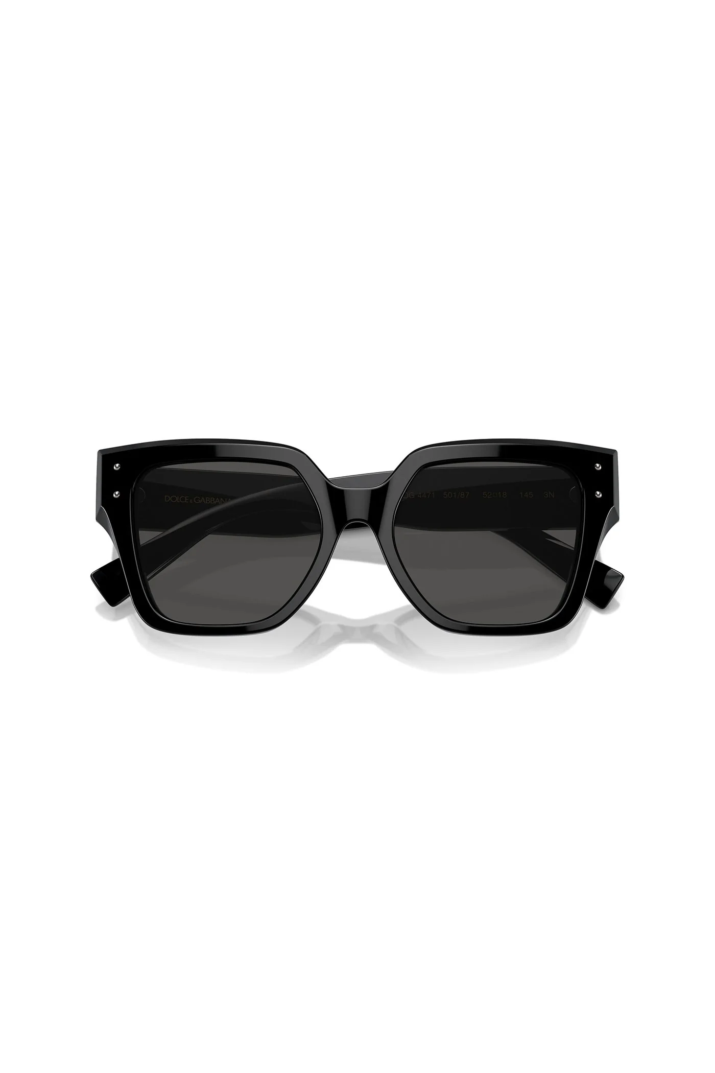 Womens Dark Grey Lense Sunglasses - Black - Image 5