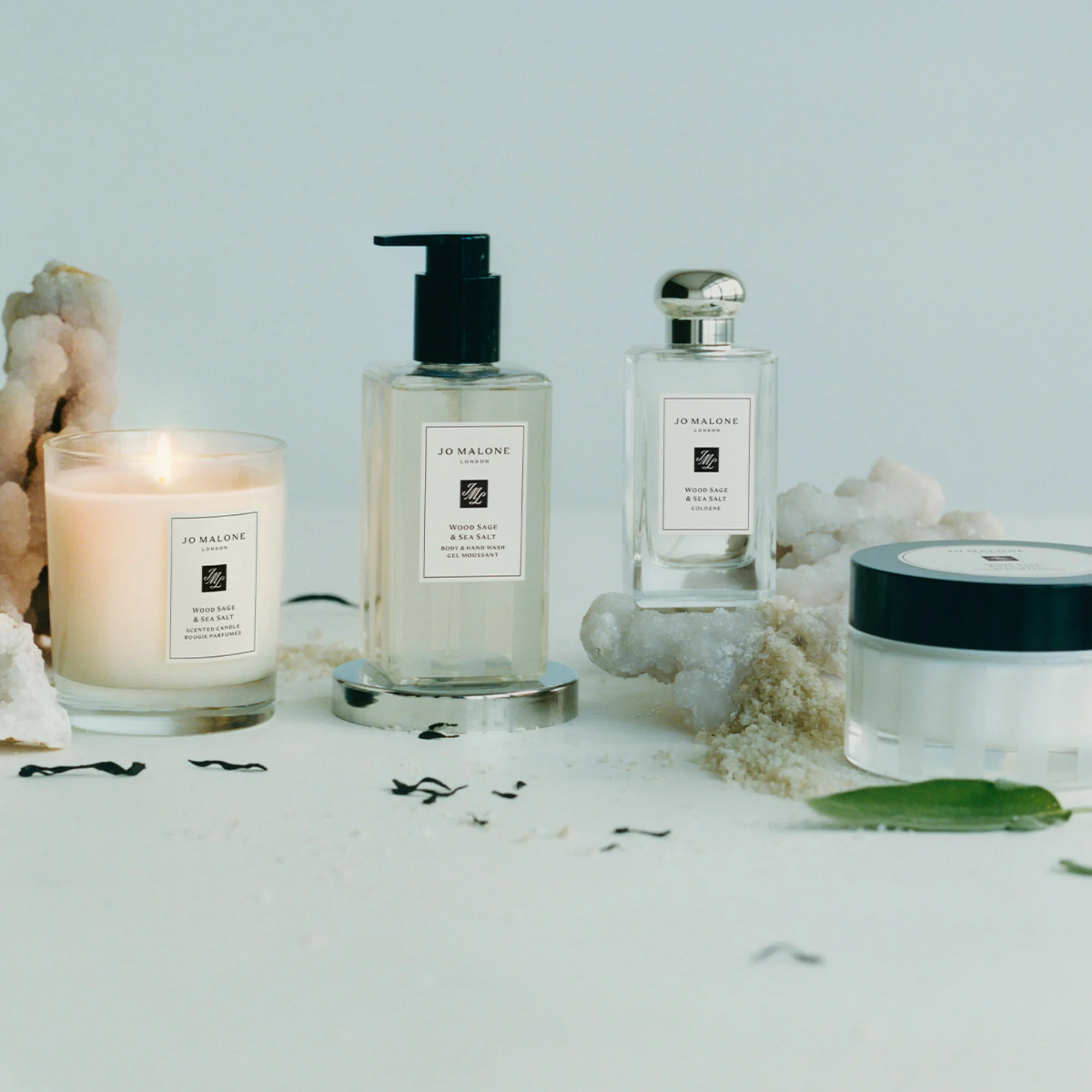 Wood Sage & Salt Travel Candle 60g - Image 4