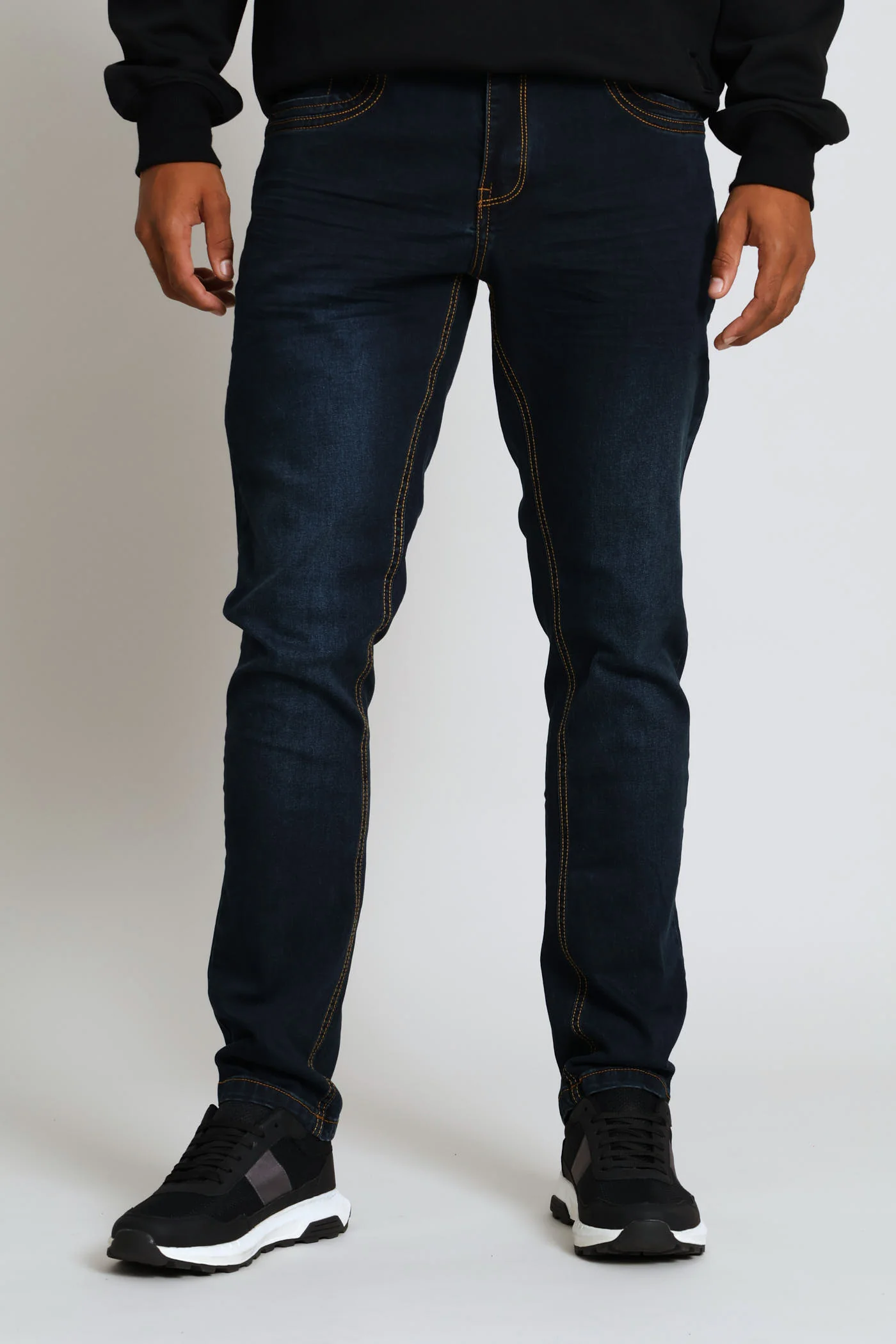 Woodford Slim Denim - Blue/Black - Image 3